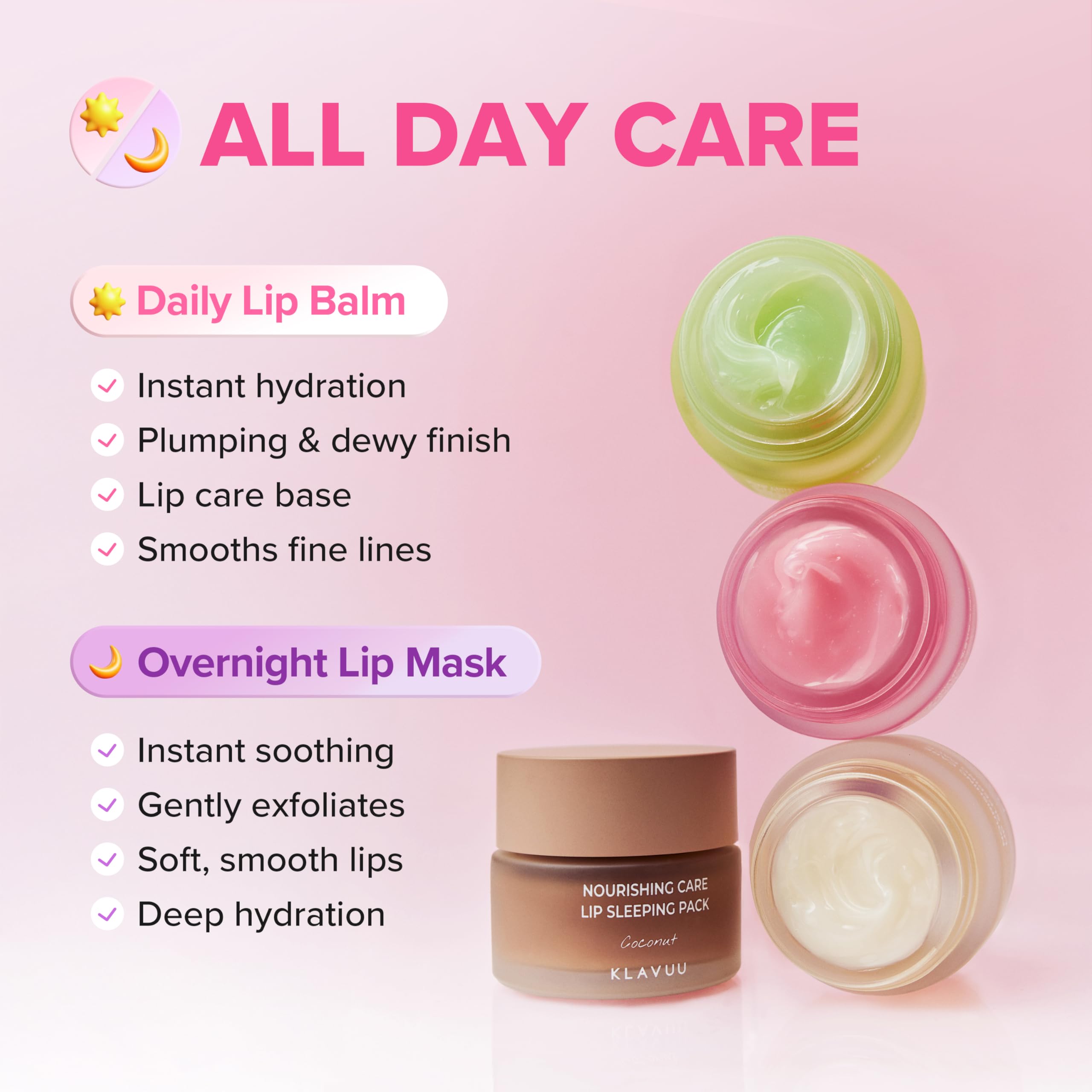 Klavuu Lip Mask Sleeping Pack (0.7oz) – Overnight Deep Hydrating Korean Lip Balm Treatment for Very Dry, Chapped Lips | Lip Lightening & Plumping with Instant Hydration | Gentle Exfoliating (Berry) KLAVUU buy supplements canada