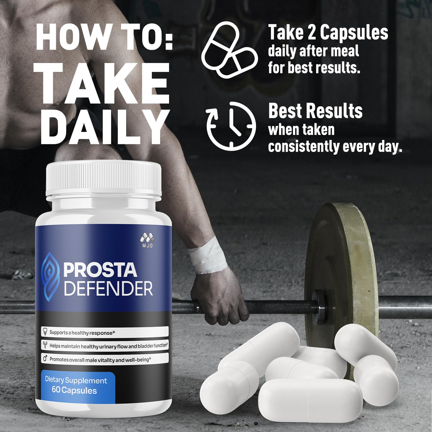 (3 Pack) Prosta Defender Capsules, Official Prostadefender Pills with All Natural Ingredients, Advanced Overall Health and Wellness Supplement, Natural Maximum Strength Vitamin Formula (180 Capsules) MJO buy supplements canada