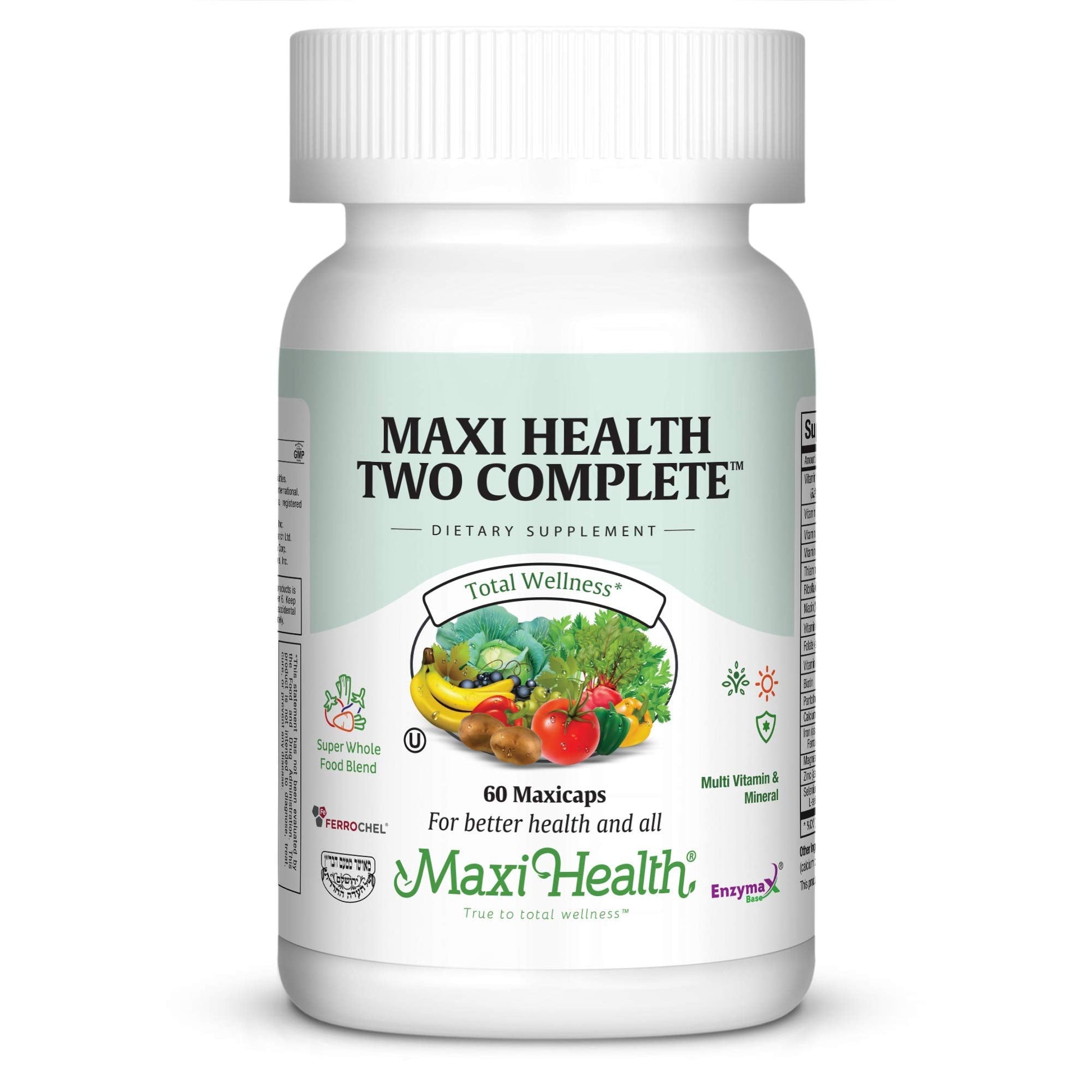 Maxi Health Multivitamin for Women & Men – Vitamin and Mineral Supplements for Energy and Wellness Support – Kosher Vitamins and Minerals Supplement – 60 Multivitamin Capsules Maxi Health buy supplements canada
