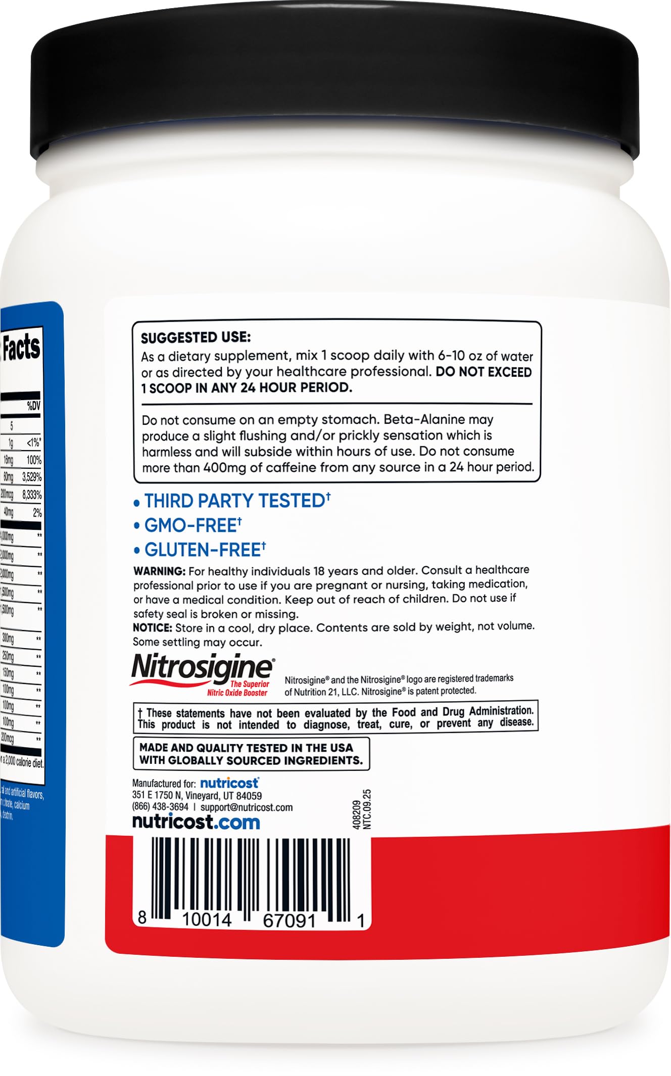 Nutricost Pre-X Xtreme Pre-Workout Complex Powder, Fruit Punch, 60 Servings, Vegetarian, Non-GMO and Gluten Free Nutricost buy supplements canada