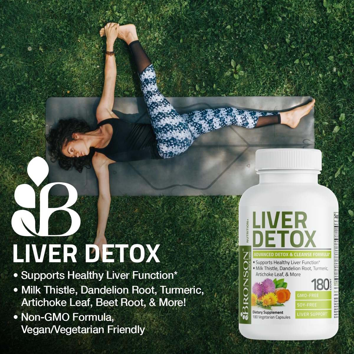 Bronson Liver Detox Advanced Detox & Cleansing Formula Supports Health Liver Function Bronson buy supplements canada