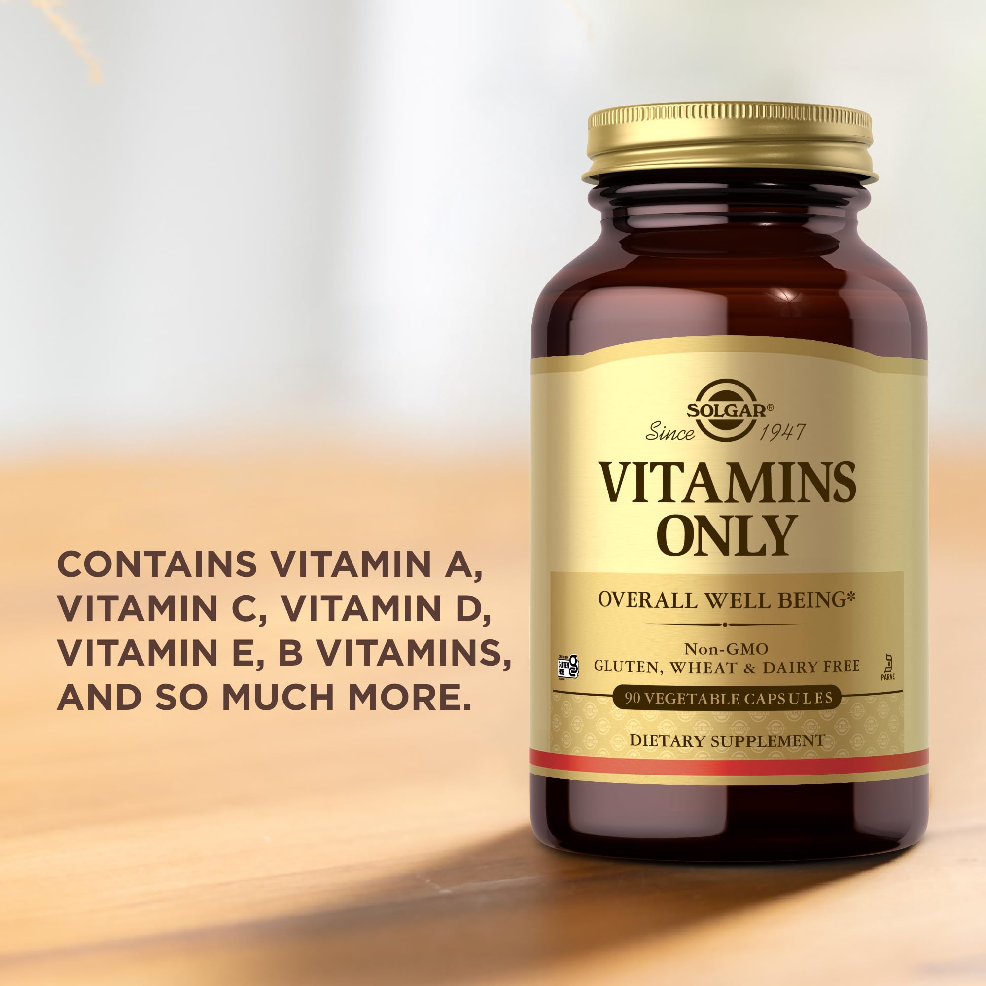 Solgar - Vitamins Only, 90 veggie caps Solgar buy supplements canada