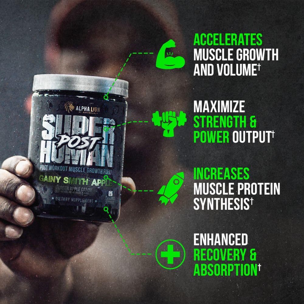 ALPHA LION Superhuman Pre Workout Powder & Post Workout Recovery Bundle ALPHA LION buy supplements canada