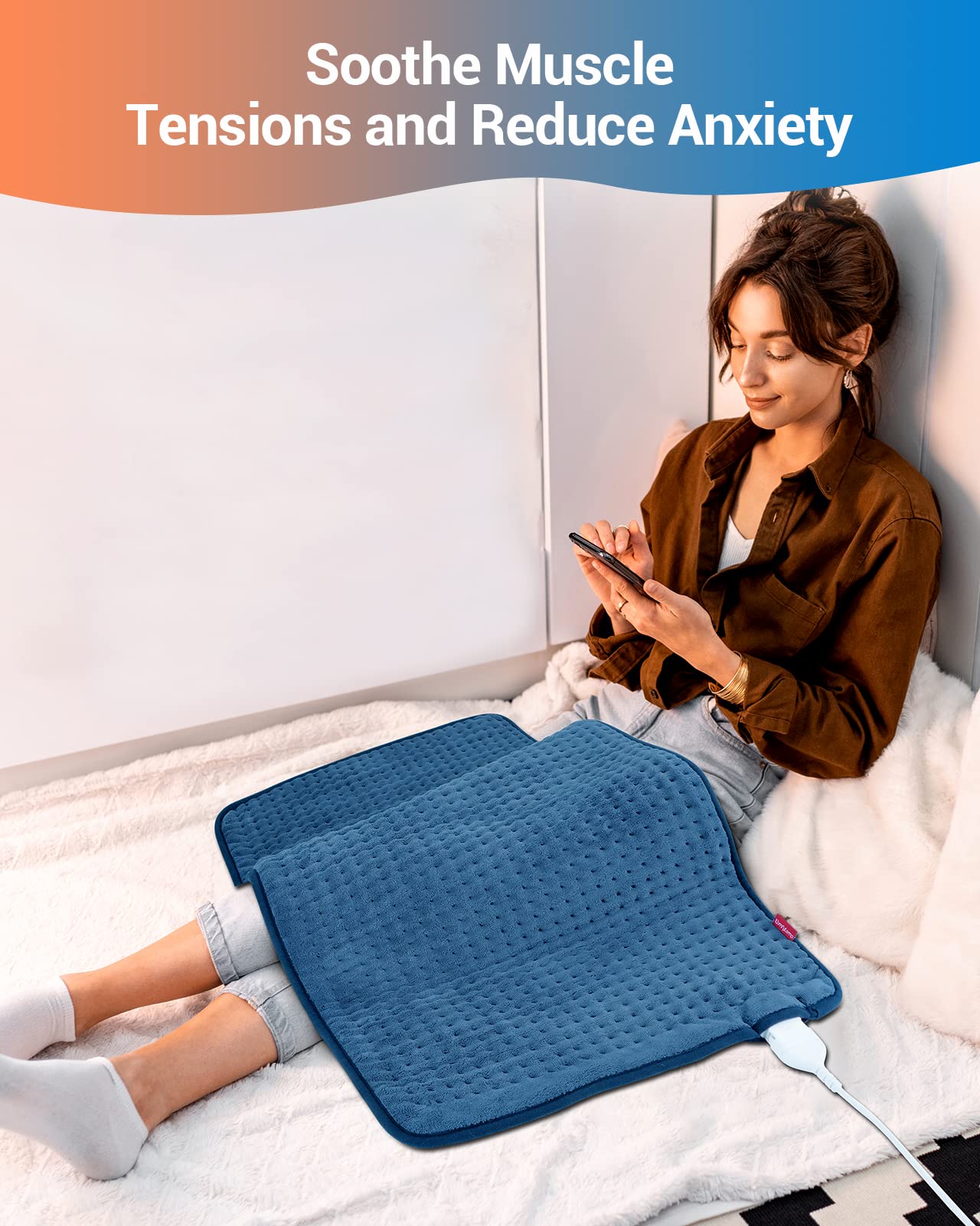 Comfytemp Heating Pad for Back Pain Relief - FSA HSA Eligible Extra Large Heating Pad XXL Comfytemp buy supplements canada
