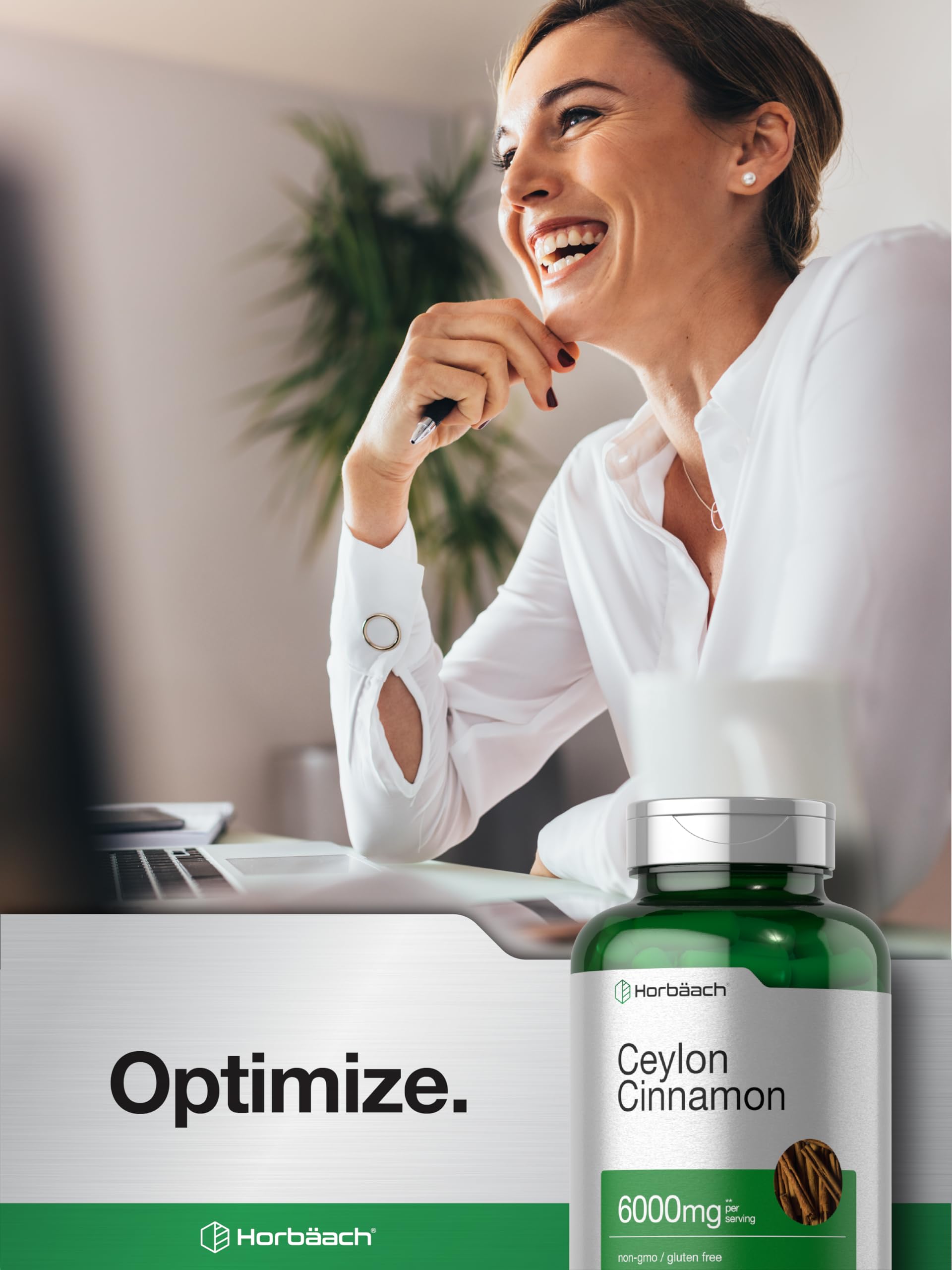 Ceylon Cinnamon Capsules | 6000 mg | 150 Count | Non-GMO & Gluten Free Supplement Horbäach buy supplements canada