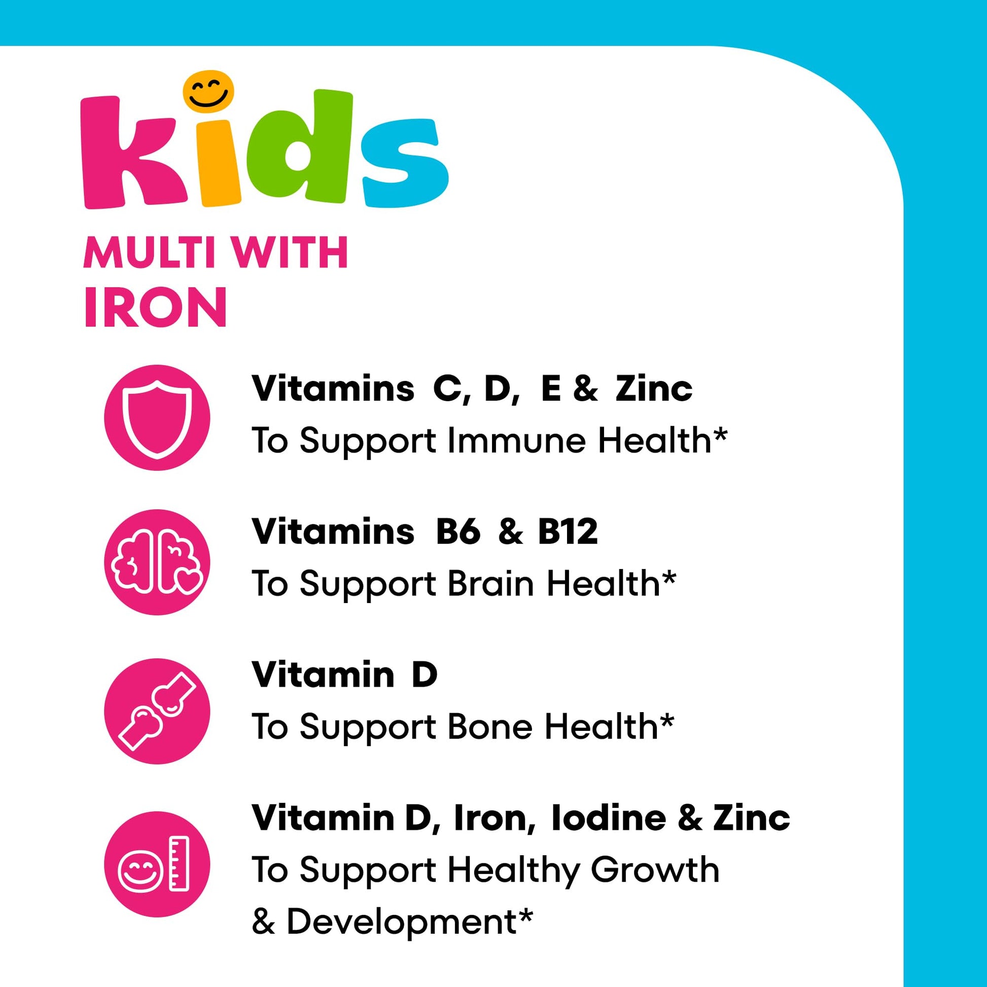 One A Day Kids Multivitamin with Iron Gummy, Vitamin D, Vitamin C, E, Zinc for Immune Support, Gummy Vitamins, Kids Multivitamin Gummies with Iron ONE A DAY buy supplements canada