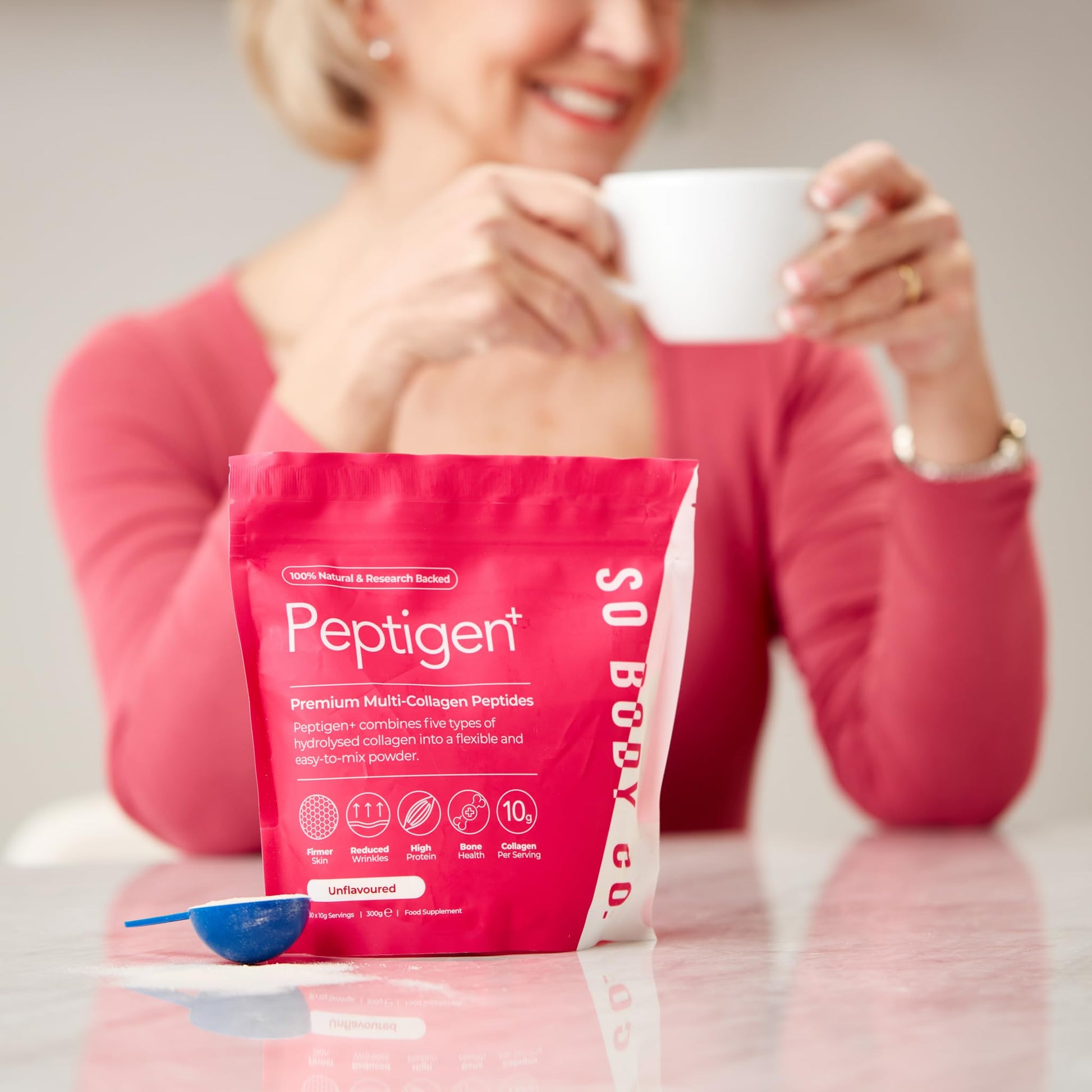 SoBodyCo Premium Collagen Supplement, Unique 5 Types of Collagen Powder, 300000mg, Collagen Peptides, Collagen So Body Co buy supplements canada