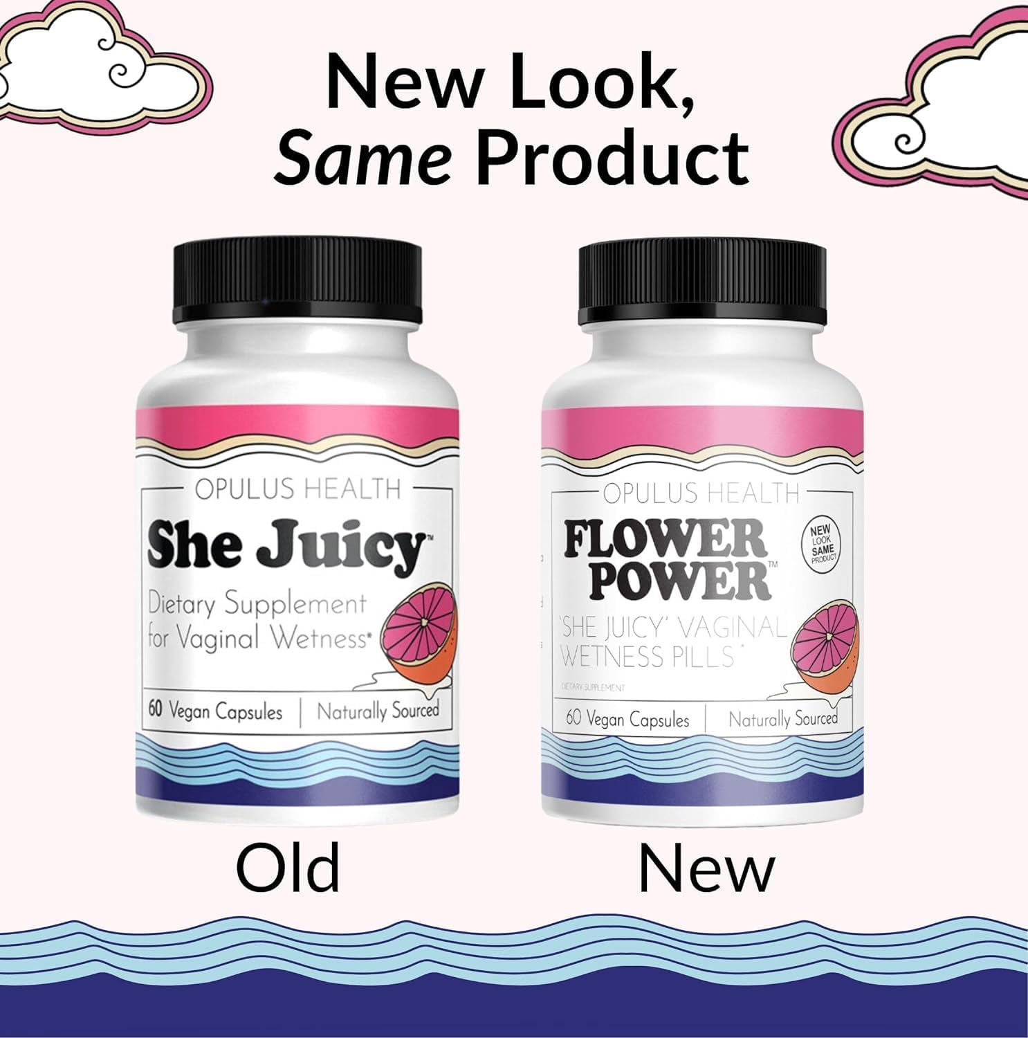 Flower Power ‘She Juicy’ Supplement for Vaginal Health | Slippery Elm Bark | Feminine Flower Power buy supplements canada