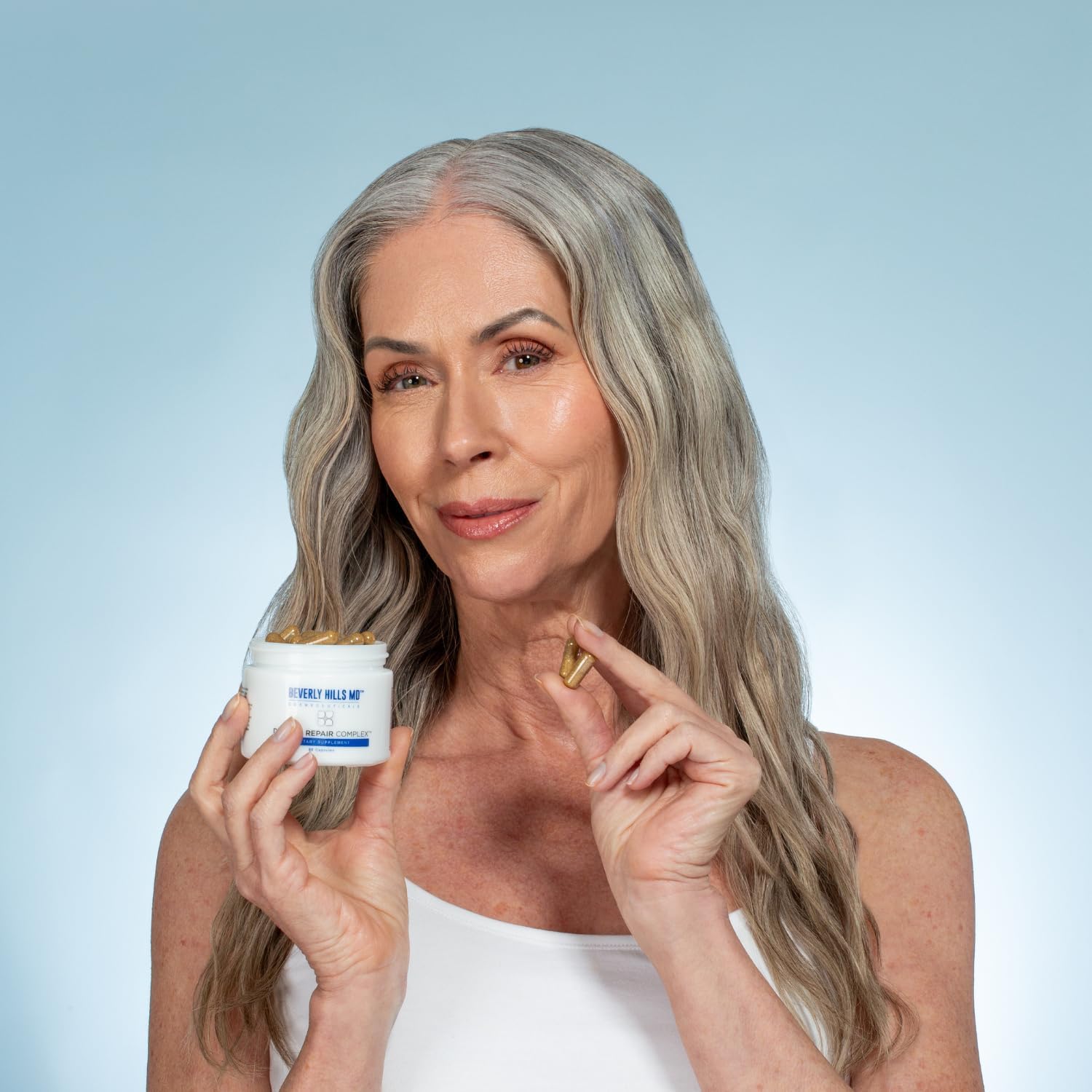 Beverly Hills MD Dermal Repair Anti-Aging Supplement - Hyaluronic Acid, Collagen, Vitamins for Smooth, Plump Skin (3) Beverly Hills MD buy supplements canada