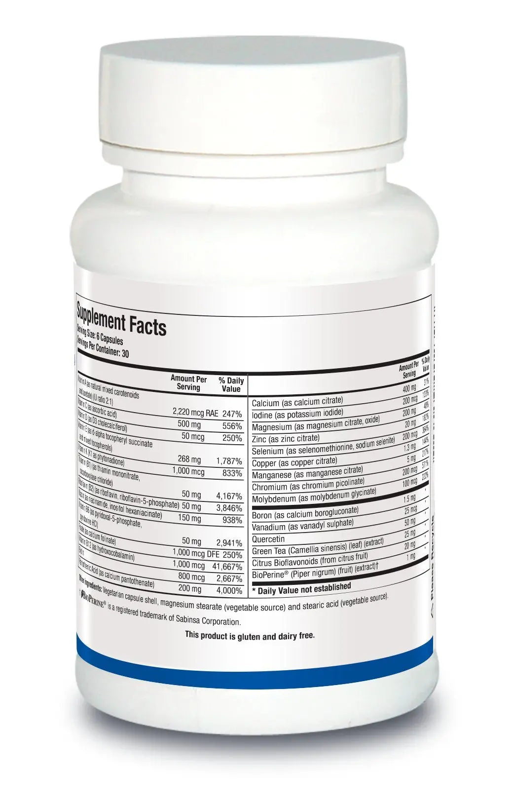 Biotics Research Pro Multi Plus Daily Complete Multivitamin for Men 180 Capsules BIOTICS RESEARCH buy supplements canada