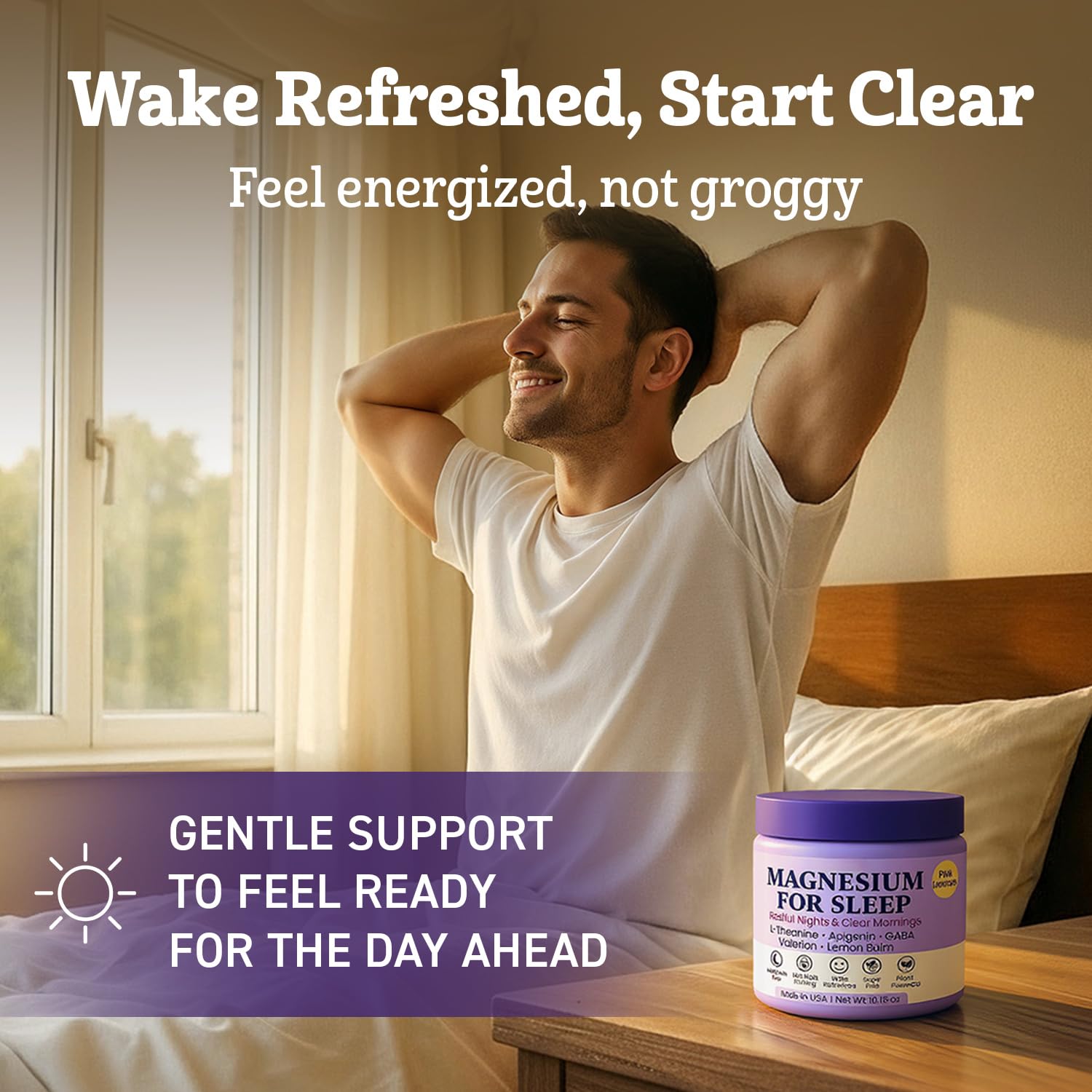 Magnesium Glycinate Powder for Sleep - Magnesium Sleep Aid Without Melatonin - Natural Sleep Drink Mix with GABA, L-Theanine, Apigenin, Valerian & Lemon Balm Dr. Matthew buy supplements canada