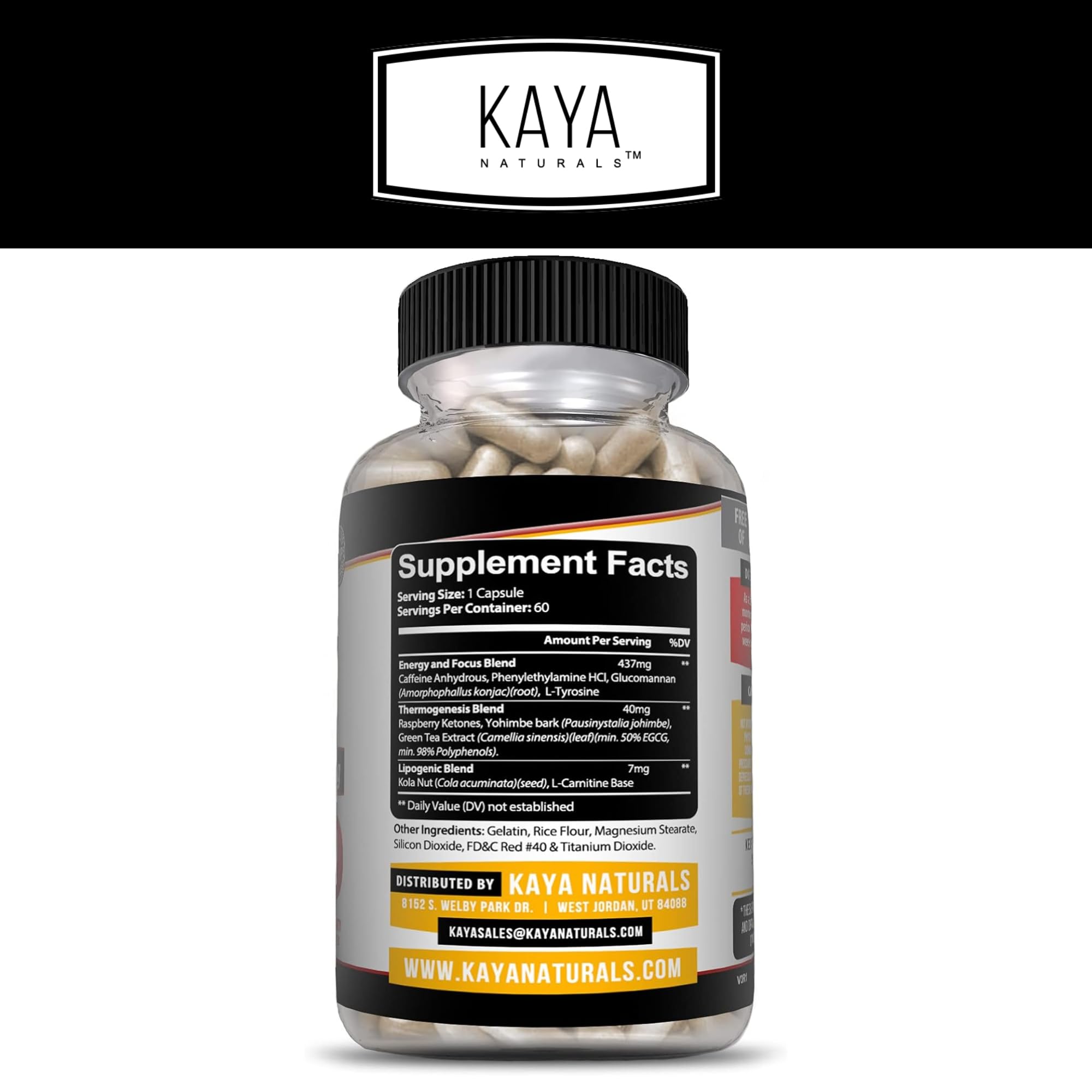 Kaya Naturals Oxy Burn - Weight Loss Pills for Women & Men - Appetite Suppressant Kaya Naturals buy supplements canada