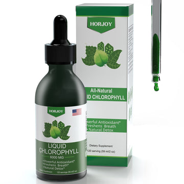 Chlorophyll Liquid Drops - 100% Natural Energy Booster and Immune Support - Internal Horjoy buy supplements canada