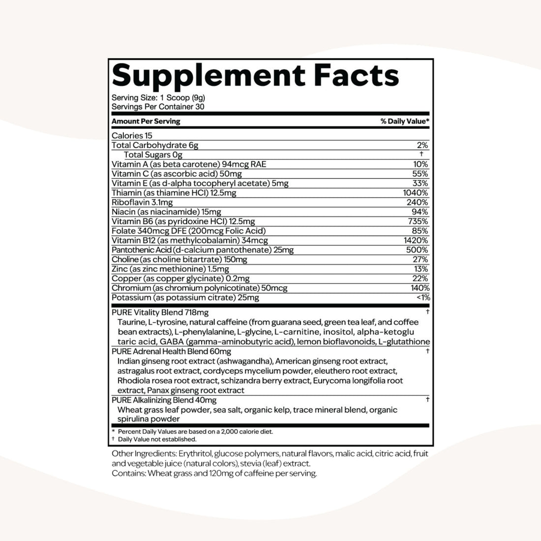 PURE Focus + Energy Tub Drink Mix | Natural Caffeine & Antioxidants from Botanicals | Supports Alertness, Clarity & Energy | Zero Sugar, No Artificial Sweeteners | 9.5 oz | Watermelon Flavor PURE buy supplements canada
