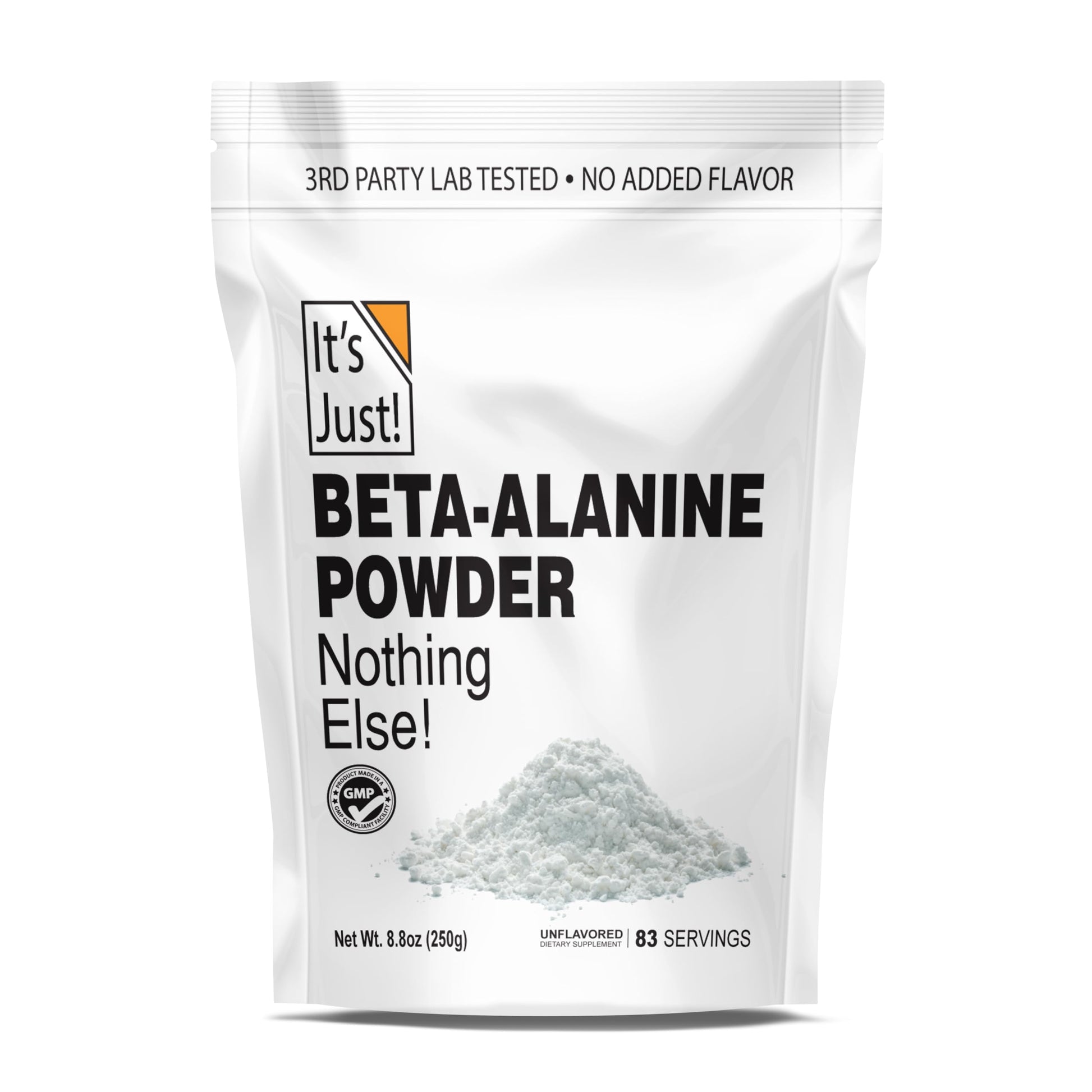 It's Just! - Beta-Alanine Powder, Pre-Workout Supplement, 250g Bulk, Unflavored It's Just! buy supplements canada