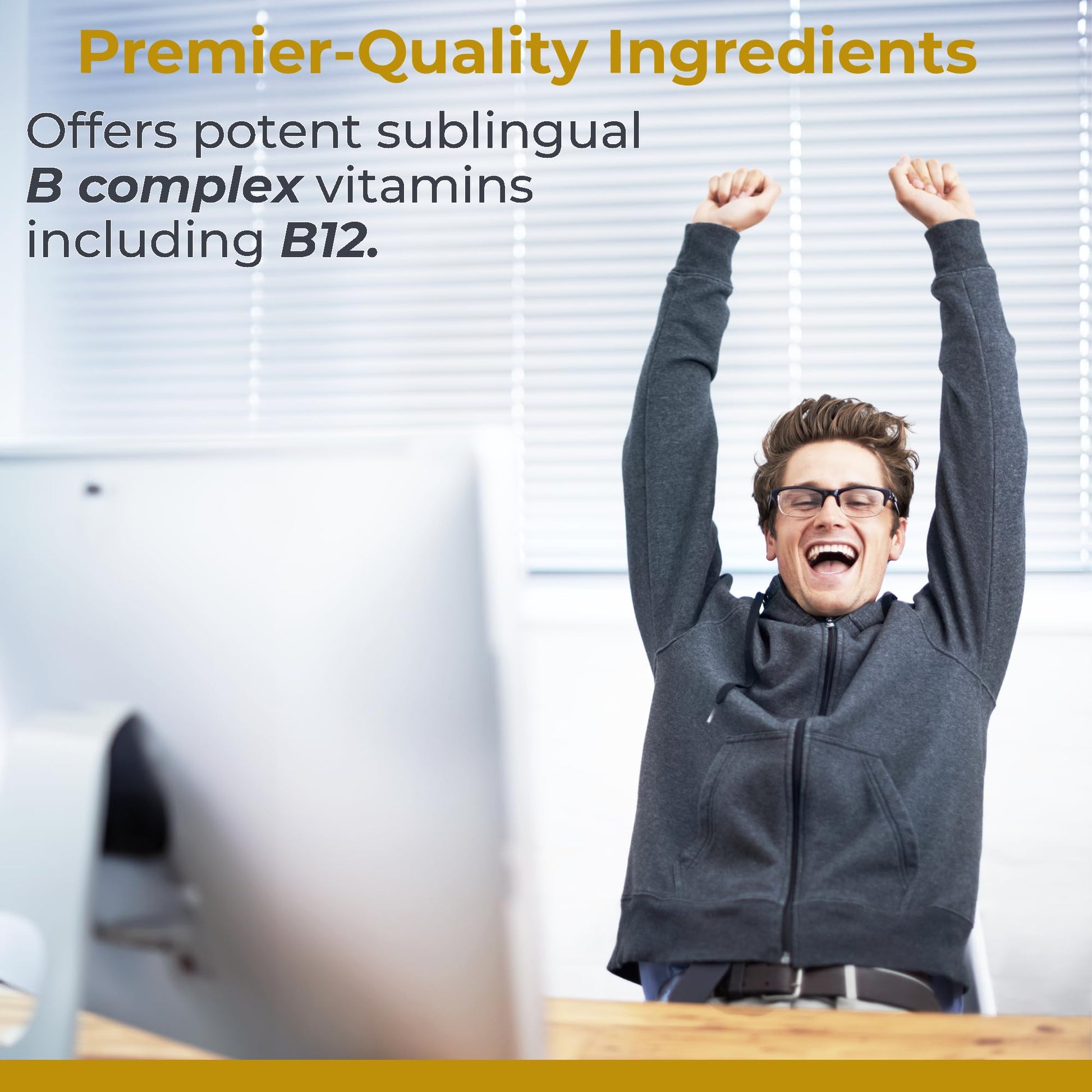 Premier Research Labs Max B-ND Liquid Vitamin - B-Complex for Liver & Brain Health - Sublingual Drops for Energy, Immune & Adrenal Support - 2 fl oz - Thiamin, B12, B6 & More - for Men, Women Premier Research Labs buy supplements canada
