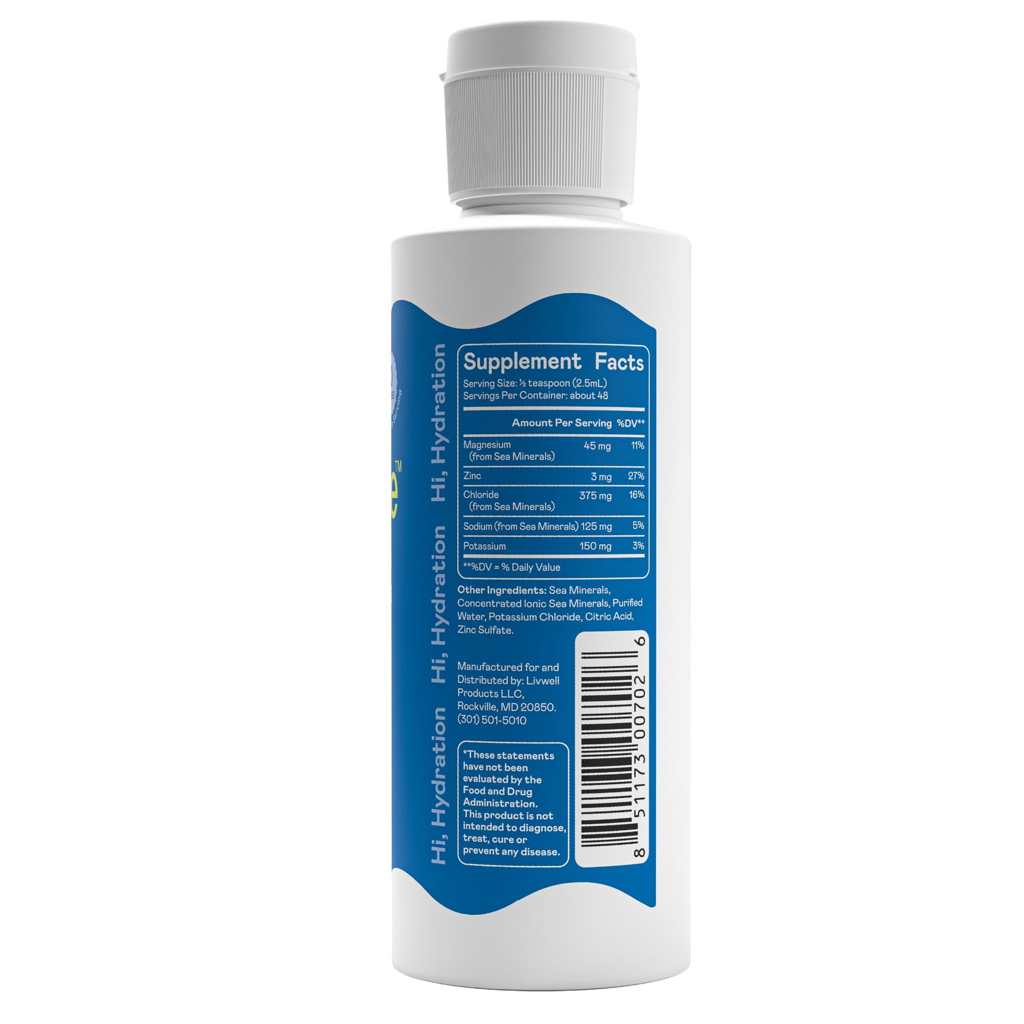Hi-Lyte Electrolytes for Fasting, Immune Support and Rapid Hydration | 48 Servings | NO Calories NO Sugar | 20%+ More Potassium, Magnesium & Zinc Hi-Lyte buy supplements canada