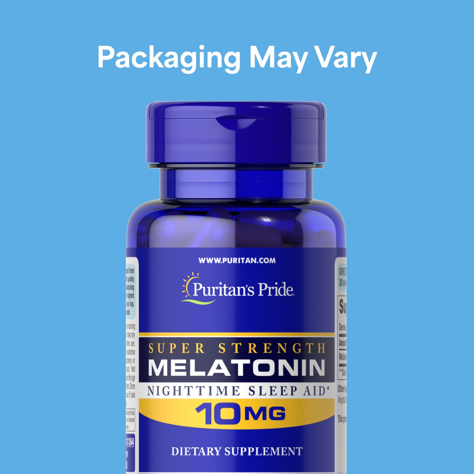 Puritan's Pride Premium Super Strength Melatonin 10mg Sleep Aid, Dietary Supplement for Sound, Restful, & Longer Sleep Support, 4 Month Supply, Puritan's Pride buy supplements canada