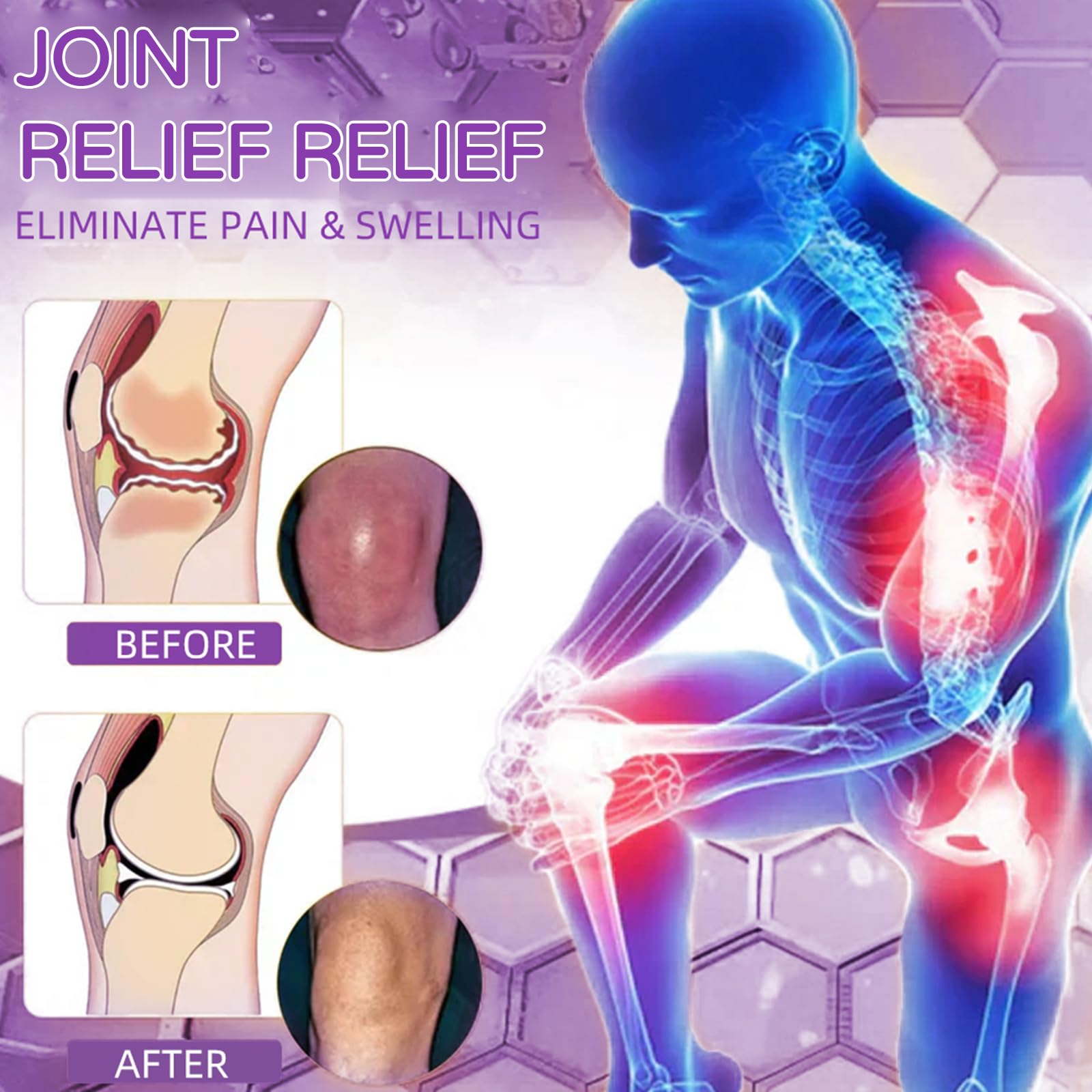 Flexbalm Rapid Joint Relief Gel - Advanced Relief Soothing Massage Gel, Flexbalm Rapid Joint Relief Cream for stiffness and soreness (2) FKMEE buy supplements canada