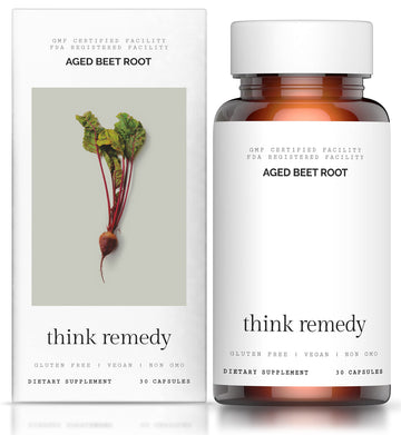 Think Remedy Aged Beet Root Capsules - Beet Pills for Stamina - Organic Beet Root Powder Think Remedy buy supplements canada