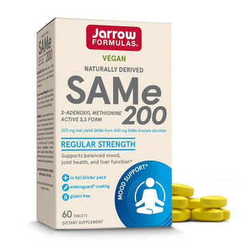 Jarrow Formulas® Same 200 mg, Supports Joint Health, Liver Function, Brain Metabolism, 60 Tablets, Up to A 60 Day Supply Jarrow Formulas buy supplements canada