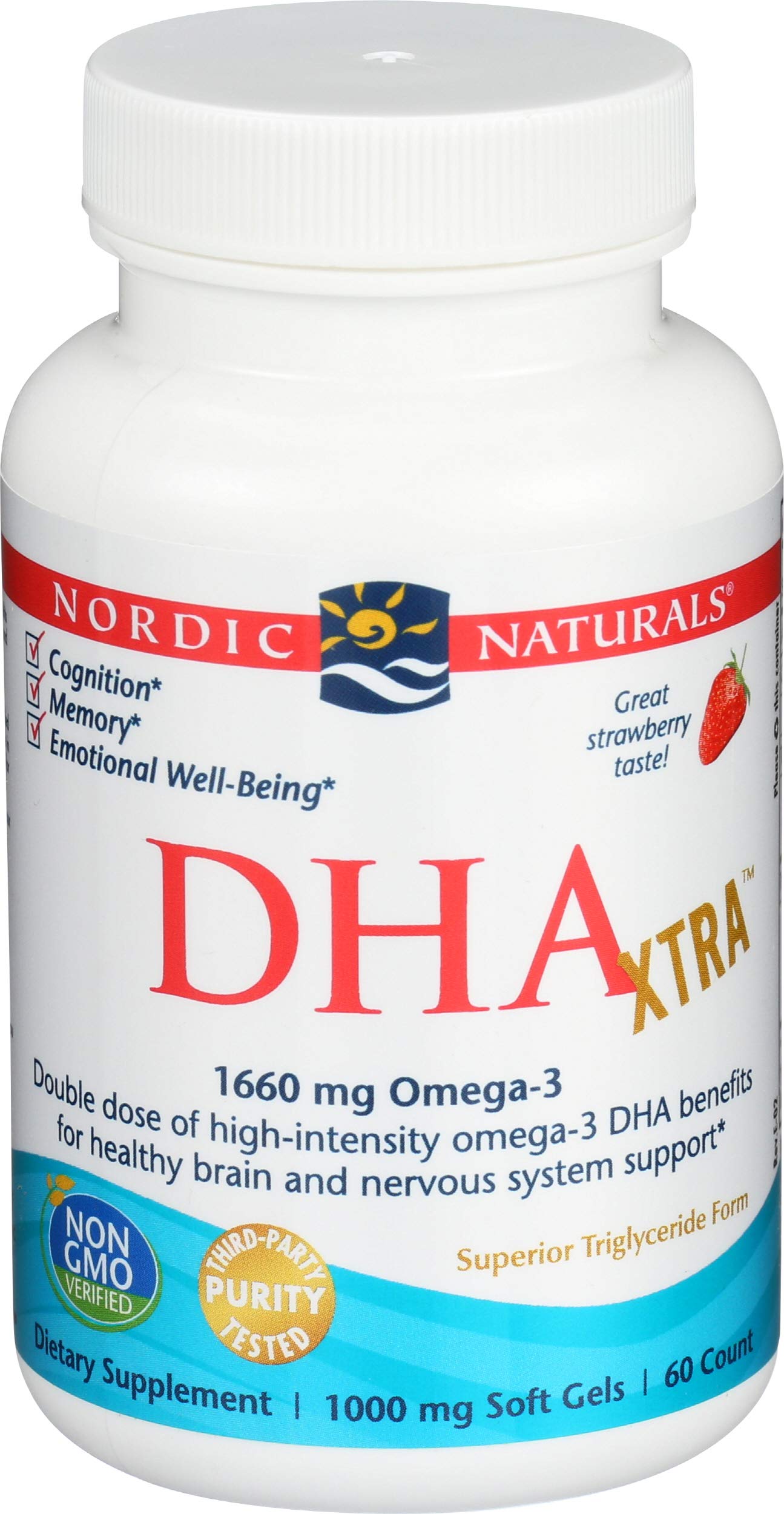 Nordic Naturals Strawberry Dha Xtra 1660 Mg 60 Sg, 60 Ct Nordic Naturals buy supplements canada