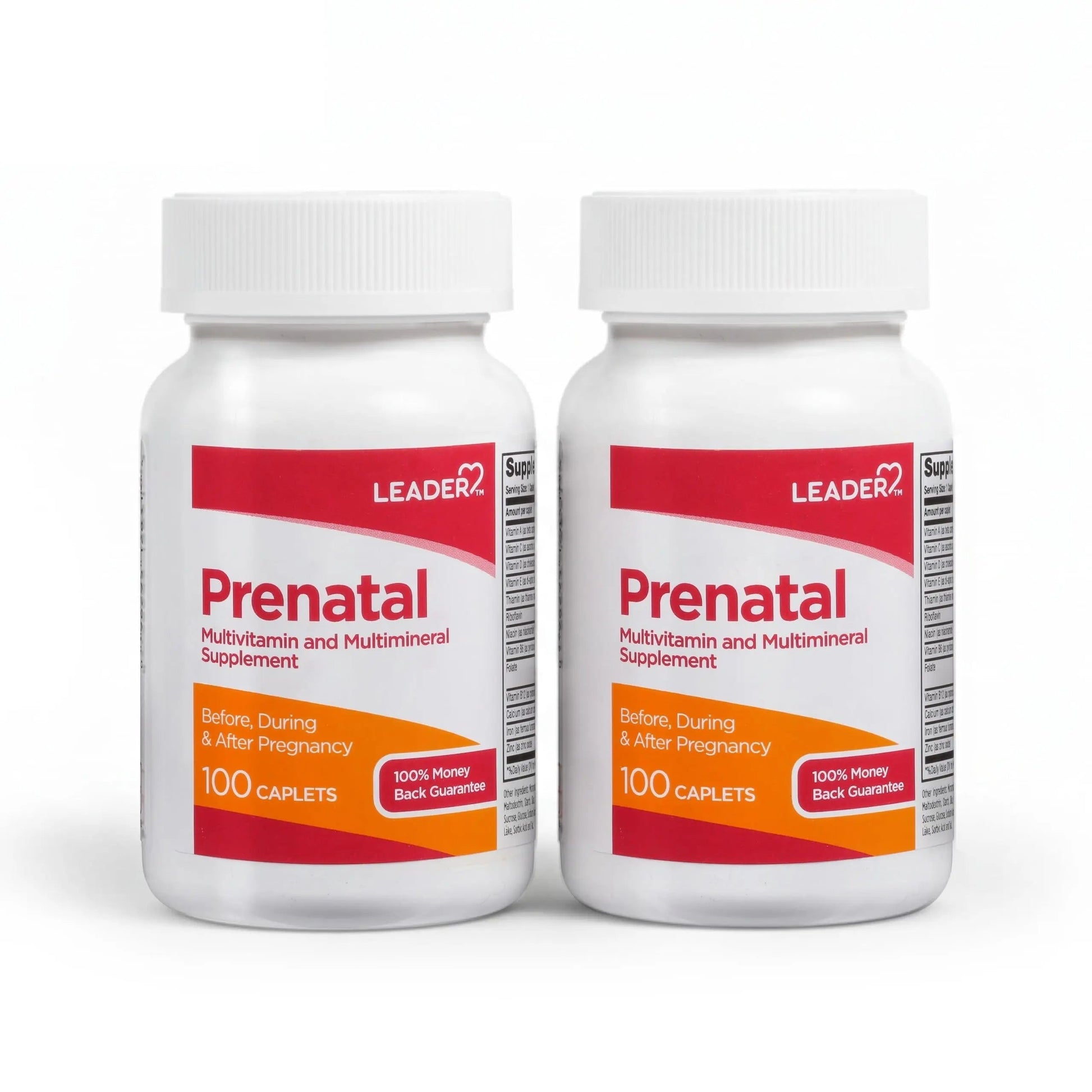 Leader Prenatal Multivitamin with 800mcg Folic Acid & Essential Nutrients for Healthy Pregnancy & Fetal Development, High Potency Vitamin Leader buy supplements canada