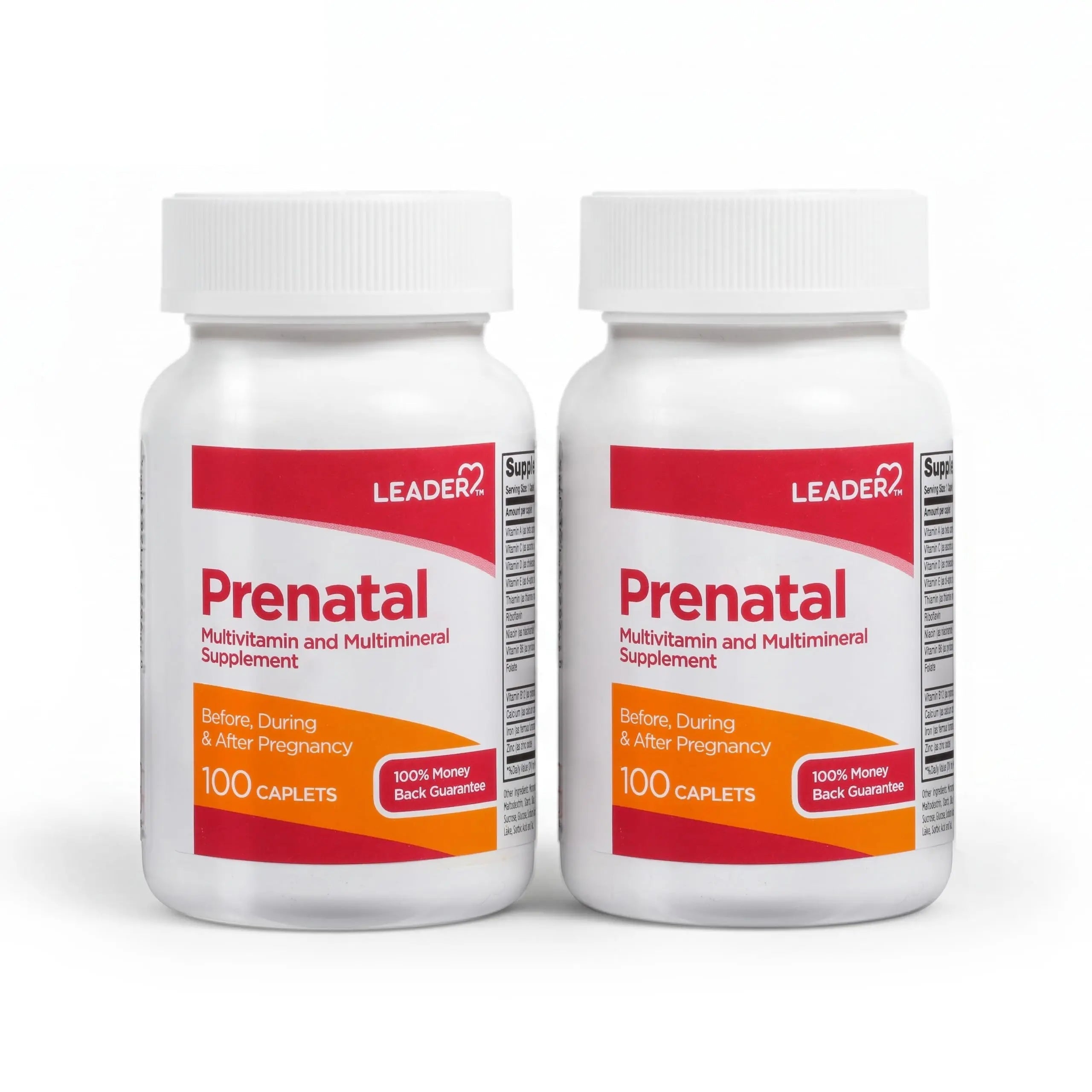 Leader Prenatal Multivitamin with 800mcg Folic Acid & Essential Nutrients for Healthy Pregnancy & Fetal Development, High Potency Vitamin Leader buy supplements canada