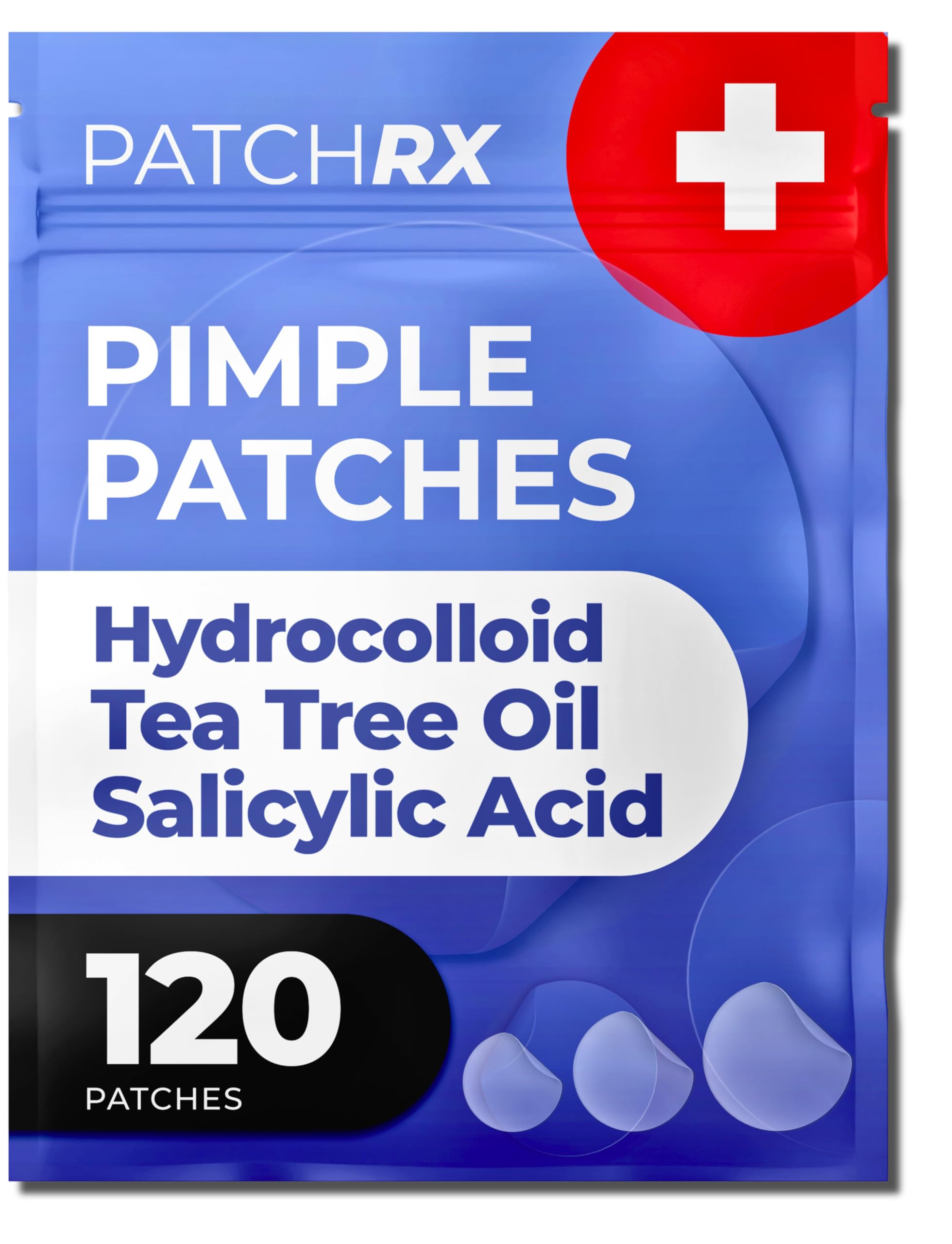 PatchRx Salicylic Pimple Patches (120 Pack), Salicylic Acid Acne Patches with Tea Tree Oil PatchRx buy supplements canada