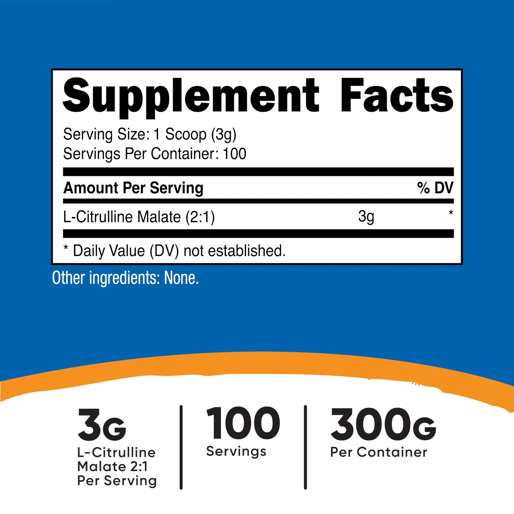 Nutricost L-Citrulline Malate (2:1) Powder (300 Grams) Nutricost buy supplements canada