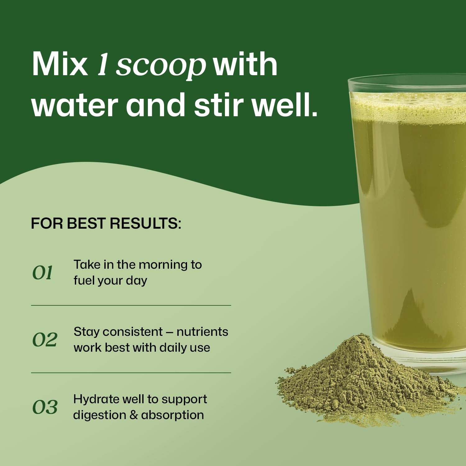 ColonBroom Superfood Greens Powder Supplement | Super Greens Juice Powder with Probiotics, Prebiotics, Spirulina & Chlorella | Natural for Energy, Immunity, Digestion & Detox Support | 28 Servings ColonBroom buy supplements canada