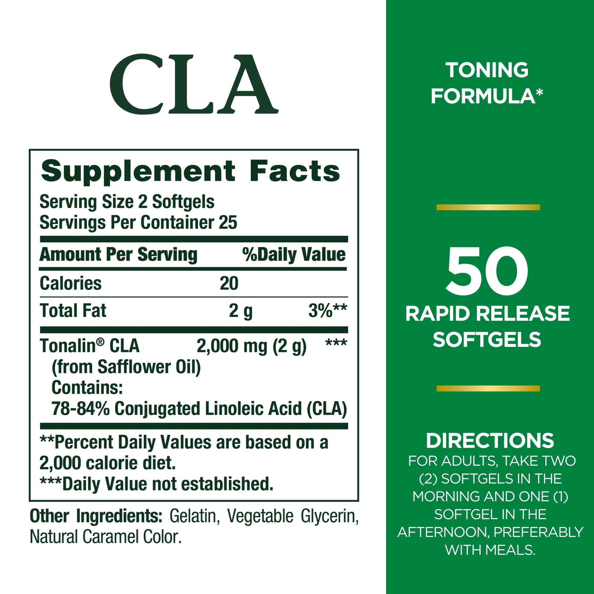 Nature's Bounty Tonalin Pills and Dietary Supplement, Diet and Body Support, 1000 mg Nature's Bounty buy supplements canada