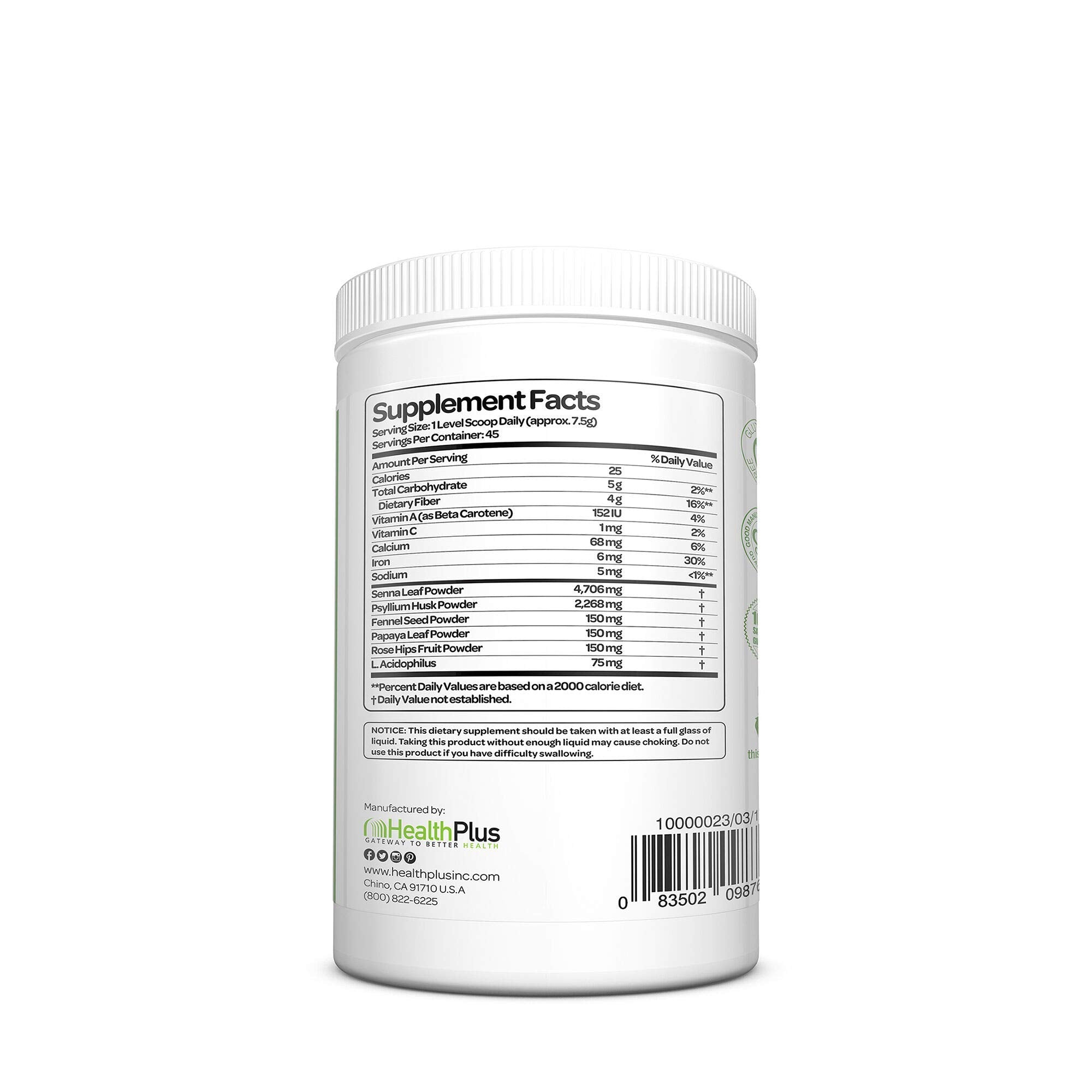 Health Plus Super Colon Cleanse: 10-Day Cleanse -Detox | More than 1 Cleanse, 12 Ounces Health Plus buy supplements canada