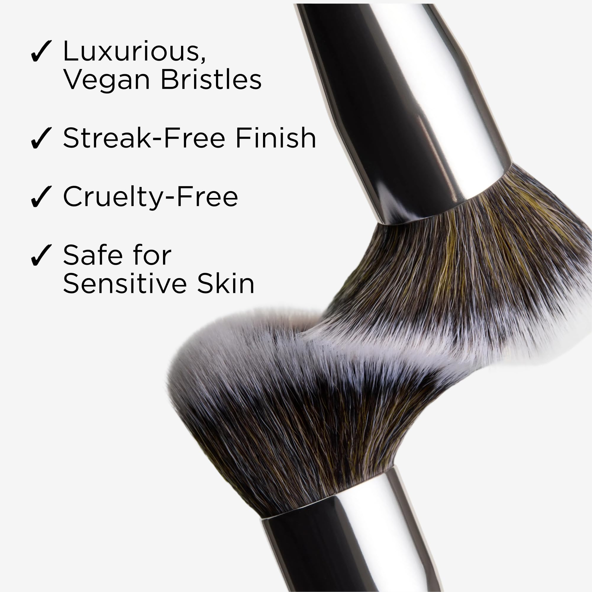 Haleys Beauty Kabuki Foundation Brush For Applying Powder, Foundation, Bronzer, Blush, and Mineral Make up, Soft Bristles, Seamless Blending, Makeup Brushes Essential, Vegan & Cruelty Free HALEYS buy supplements canada