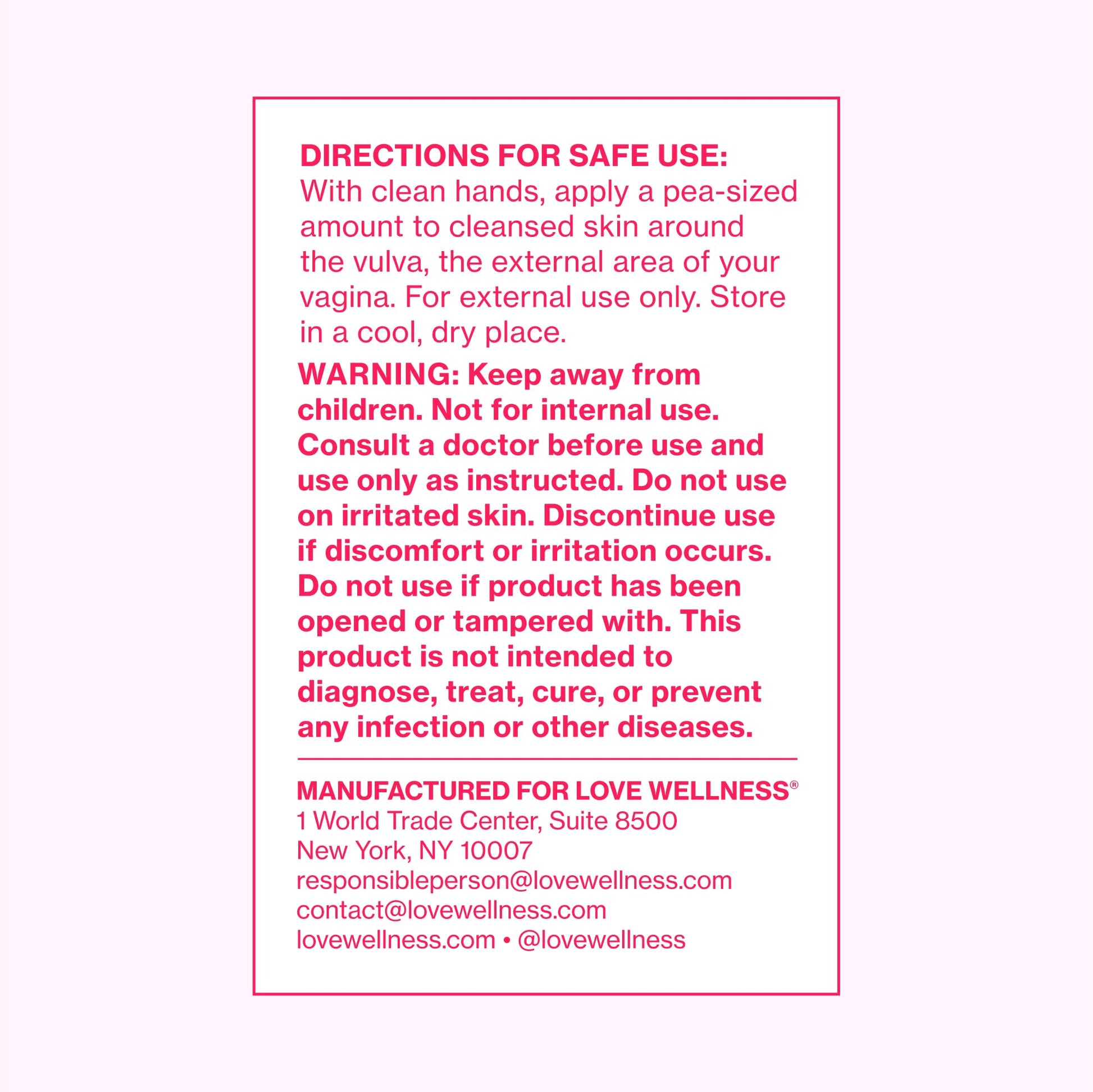 Love Wellness Comfy Cream Vulva & Vaginal Moisturizer - 1.01 oz Love Wellness buy supplements canada