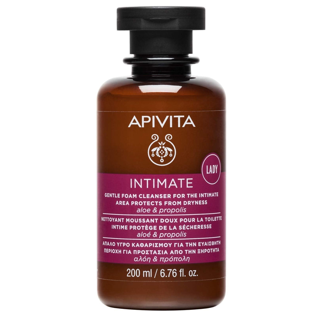 APIVITA Gentle Foam Cleanser for the Intimate Area, pH Balancing Feminine Wash Apivita buy supplements canada