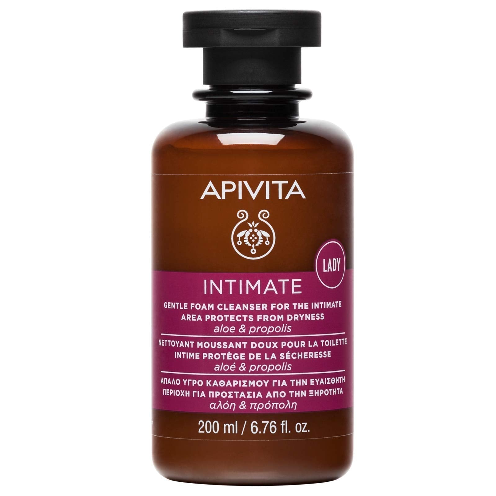 APIVITA Gentle Foam Cleanser for the Intimate Area, pH Balancing Feminine Wash Apivita buy supplements canada