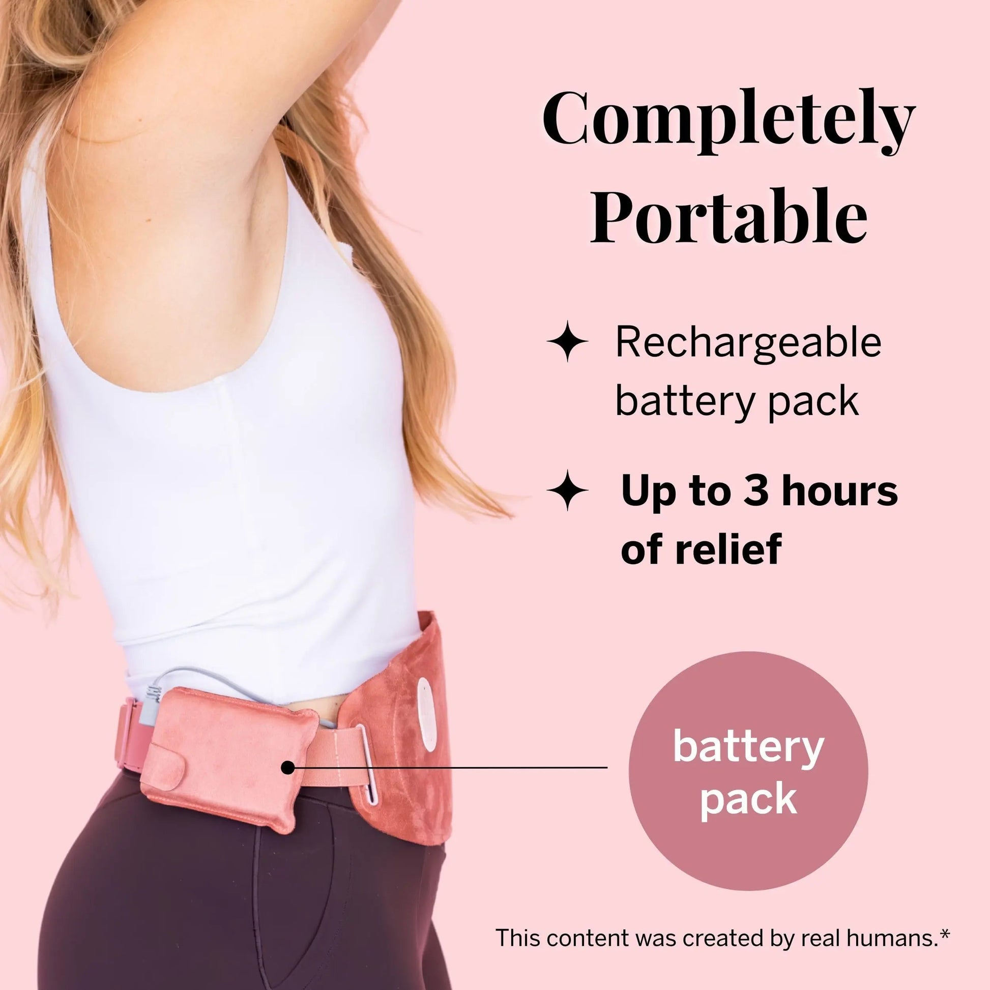 Pixie Period Heating Pad for Cramps - Thinnest Wearable Heating Pad for Feminine Care - Unnoticeable Under Clothes - Best Portable Pain Relief Heat Belt On The Market - Hours of Menstrual Pain Relief Pixie Cup buy supplements canada