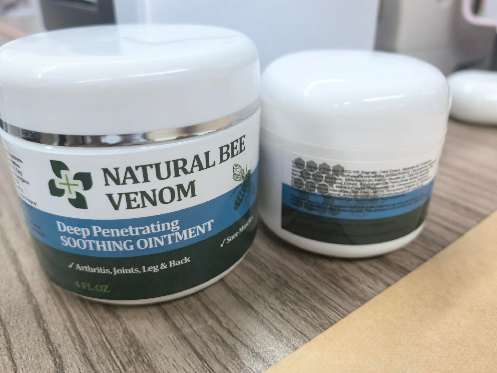 PIBIOOMAP Bee Venom Serum Joint & Muscle & Bone Cream, Pure Natural Ingredients, Fast Acting, Relief Back, Shoulder, Back, Neck, Hands, Elbows, Feet, Leg, Knees, Ankle, for Adults, Elderly PIBIOOMAP buy supplements canada