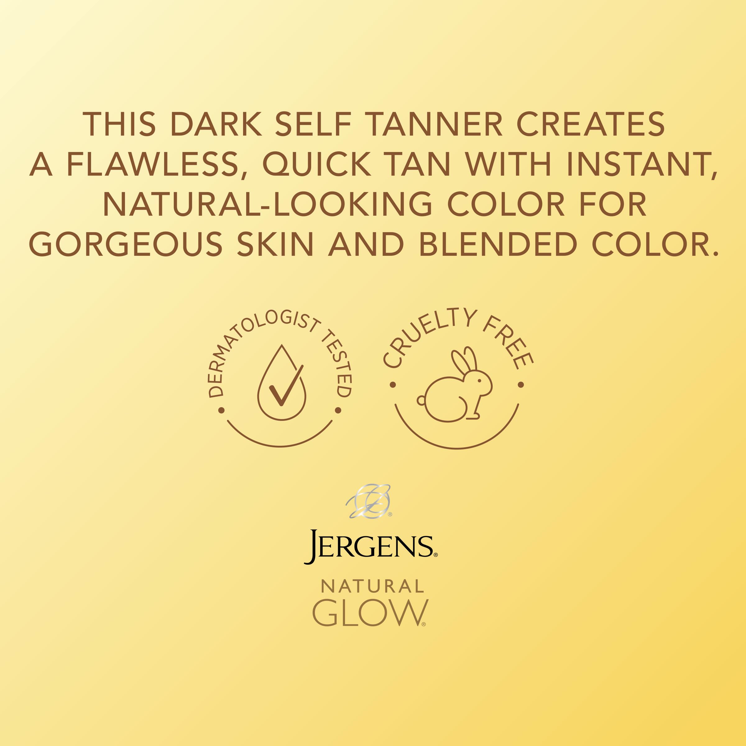 Jergens Natural Glow Instant Sun Body Mousse, Self Tanner for Light Bronze Tan, Sunless Tanning Body Bronzer Jergens buy supplements canada
