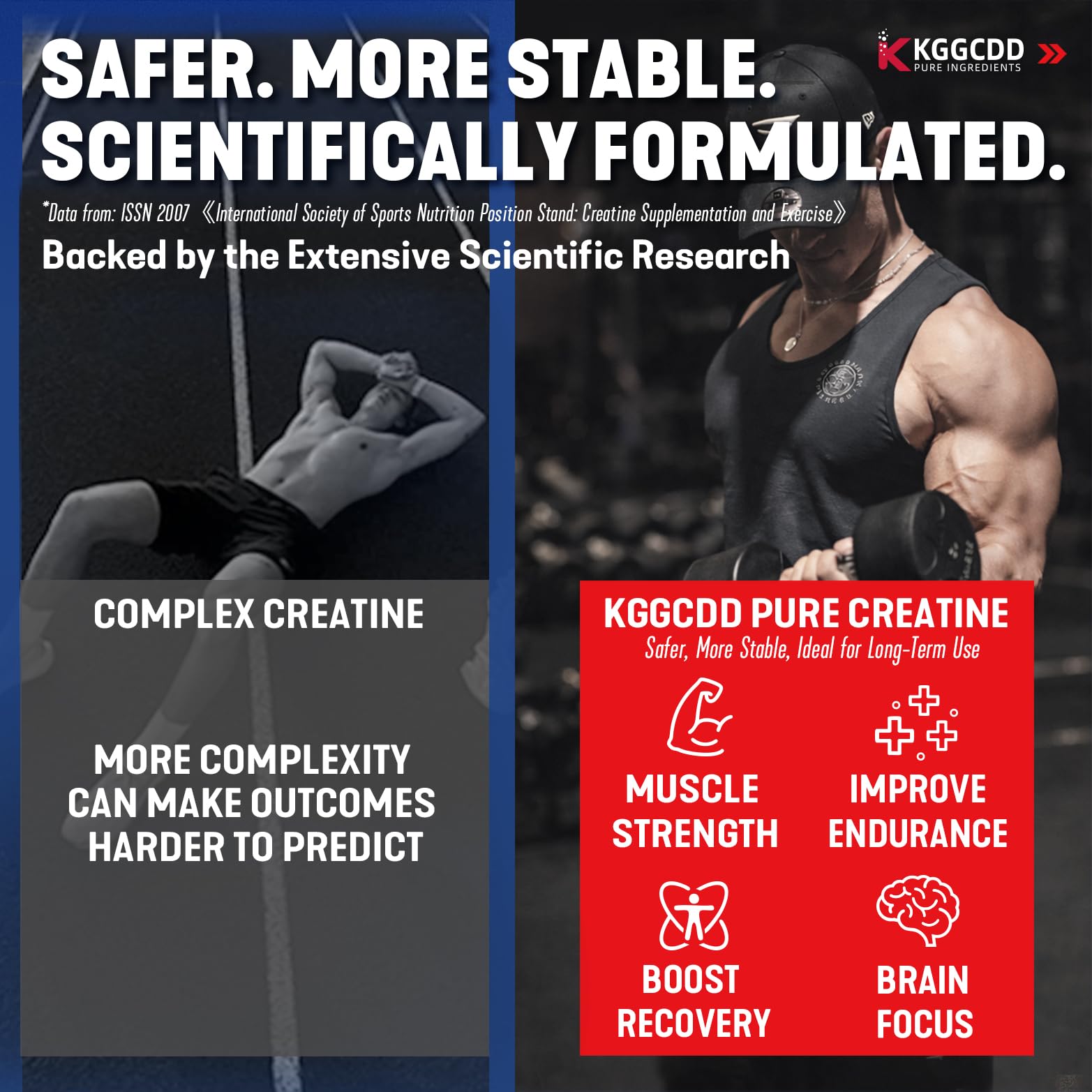 KGGCDD 99.99% Creatine Monohydrate Gummies for Men & Women, 5,000mg Tasty Creatine Gummies for Muscle Strength, Endurance, Recovery & Sugar Free, Gluten-Free, Vegan, Non-GMO, 90 Count KGGCDD buy supplements canada