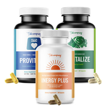 BB Company Menokit Bundle | Menopause Vitamins - Soothes Joint Aches, Boosts Energy, Mental Clarity, Gut Health | Provitalize, Previtalize & inergyPLUS | Value Bundle | Packaging Vary | 30 Day Supply BB Company buy supplements canada