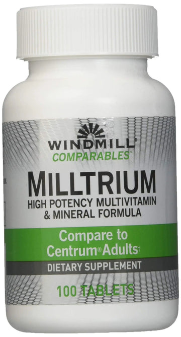 Windmill MILLTRIUM H/P Multi-VIT TAB 100 (061AM) Windmill buy supplements canada