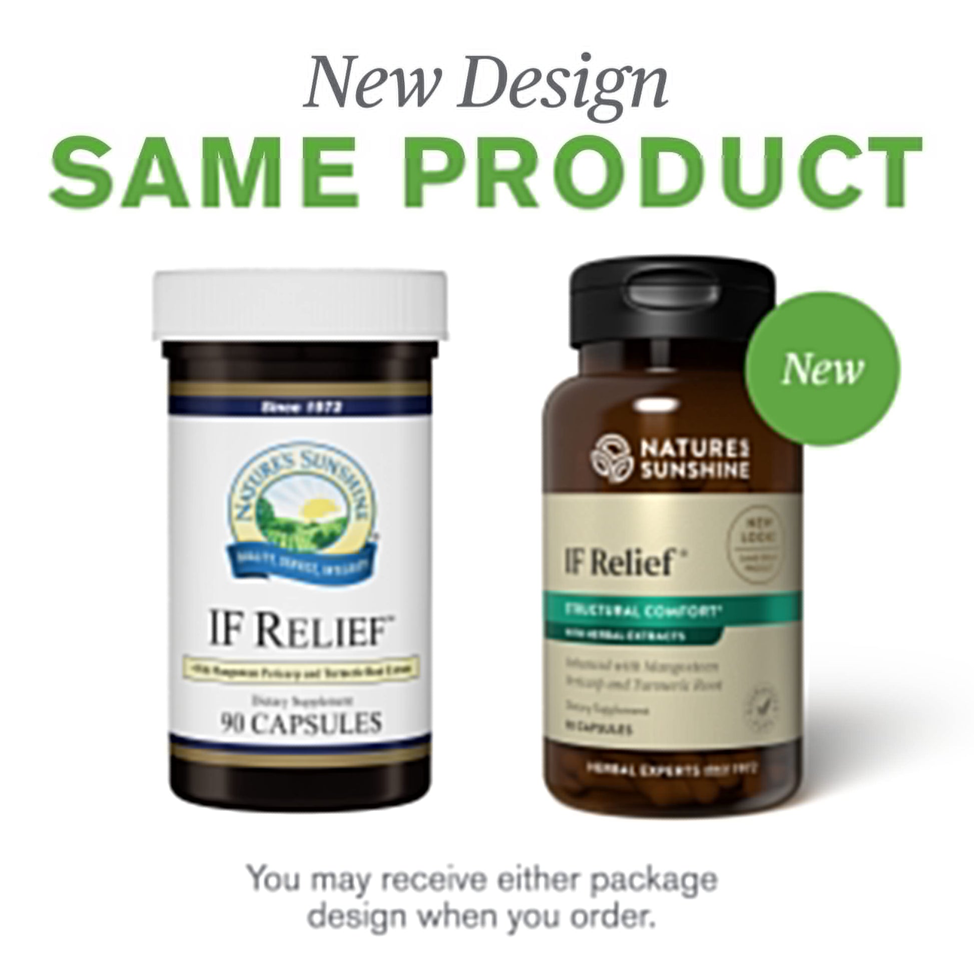 Nature's Sunshine IF Relief, 90 Capsules | Powerful Combination of Herbs That May Support The Body's Natural Process for Dealing with Muscle Pain Following Exercise Nature's Sunshine buy supplements canada