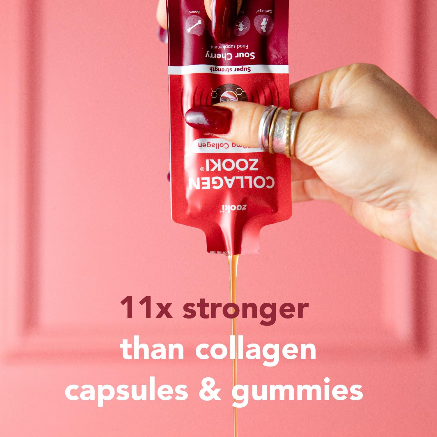 Zooki 11,000mg Super Strength Marine Collagen Liquid Sachets | Hydrolysed Marine Collagen Peptides Zooki buy supplements canada