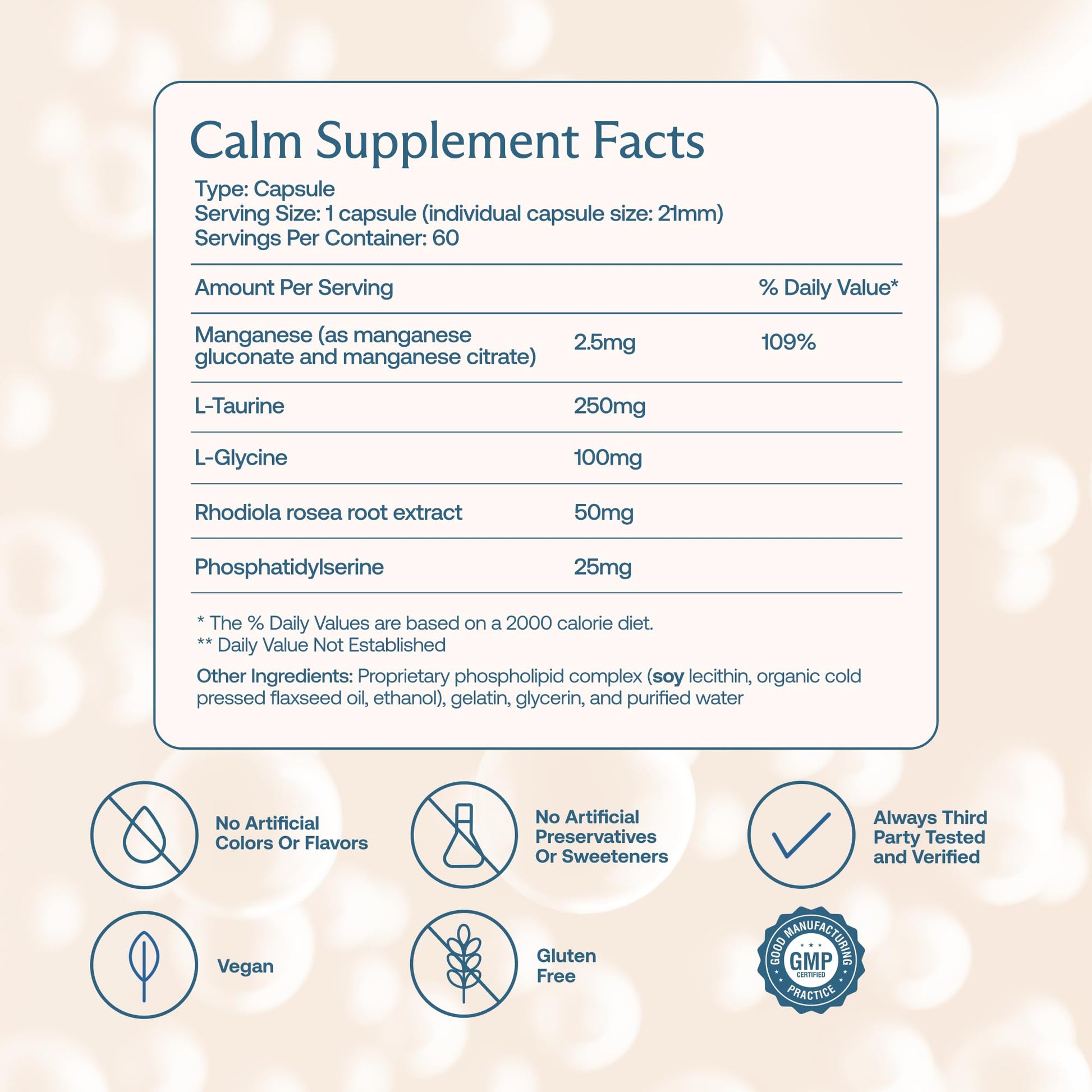 BodyBio Calm - Natural Stress Relief Blend with Rhodiola, Glycine & Phosphatidylserine - Supports Relaxation, Mental Focus & Balanced Cortisol - Non - Drowsy Formula BodyBio buy supplements canada