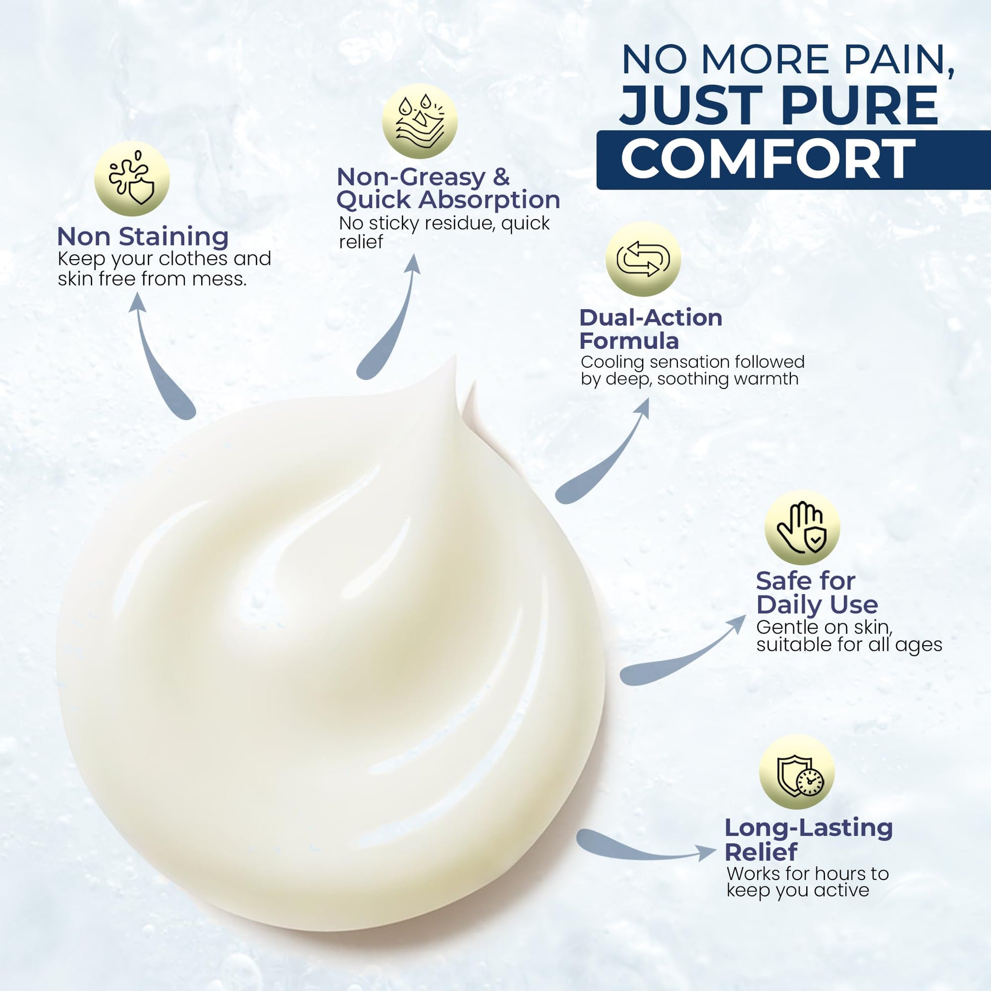 Sombra Original Cool Therapy Gel Cold Pain Relief for Swelling, Growing Pains, Soreness, Post-Workout, Vegan Formula Free of Artificial Fragrances, Dyes, NSAID, Wax, Petroleum, Alcohol - 4oz Jar Sombra buy supplements canada