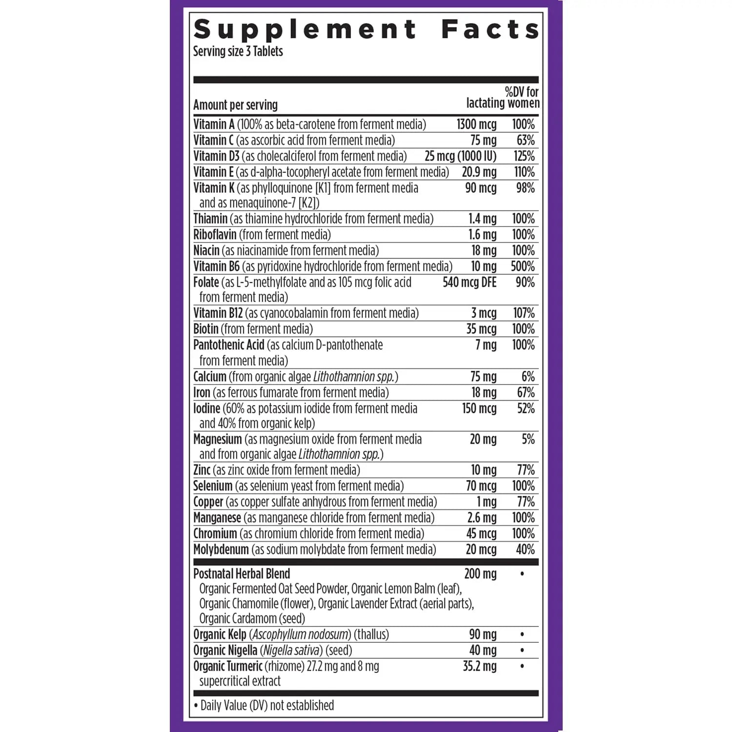 New Chapter, Postnatal Vitamins Lactation Supplement, Complete Multivitamin with Fermented Vitamin D3 + B Vitamins New Chapter buy supplements canada