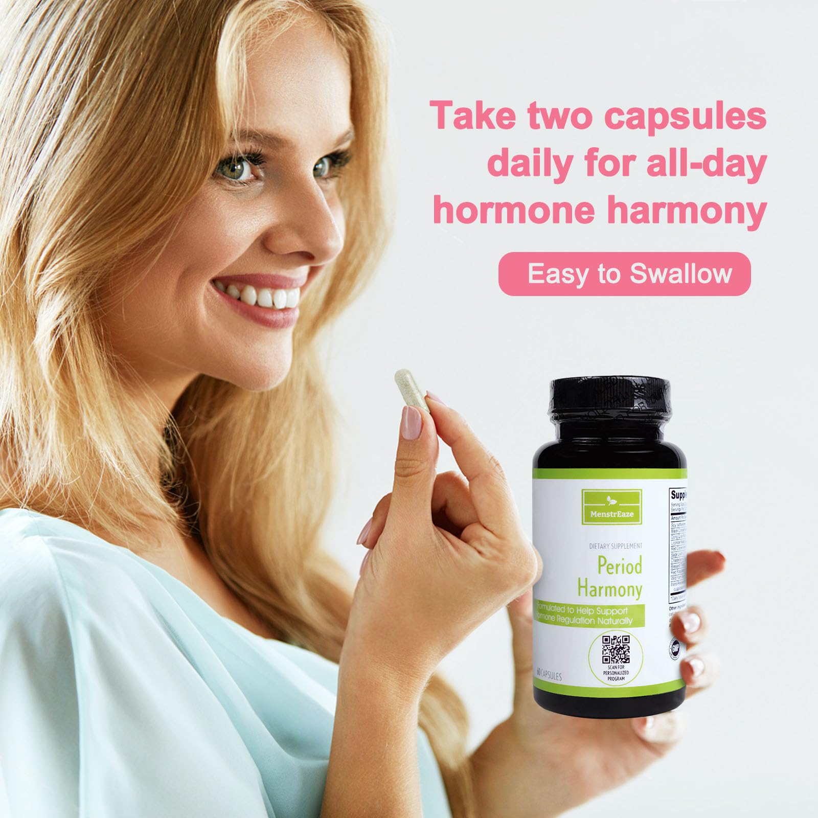 MenstrEaze PMS Relief & Hormone Balance for Women, with Black Cohosh, Vitex, Wild Yam MenstrEaze buy supplements canada